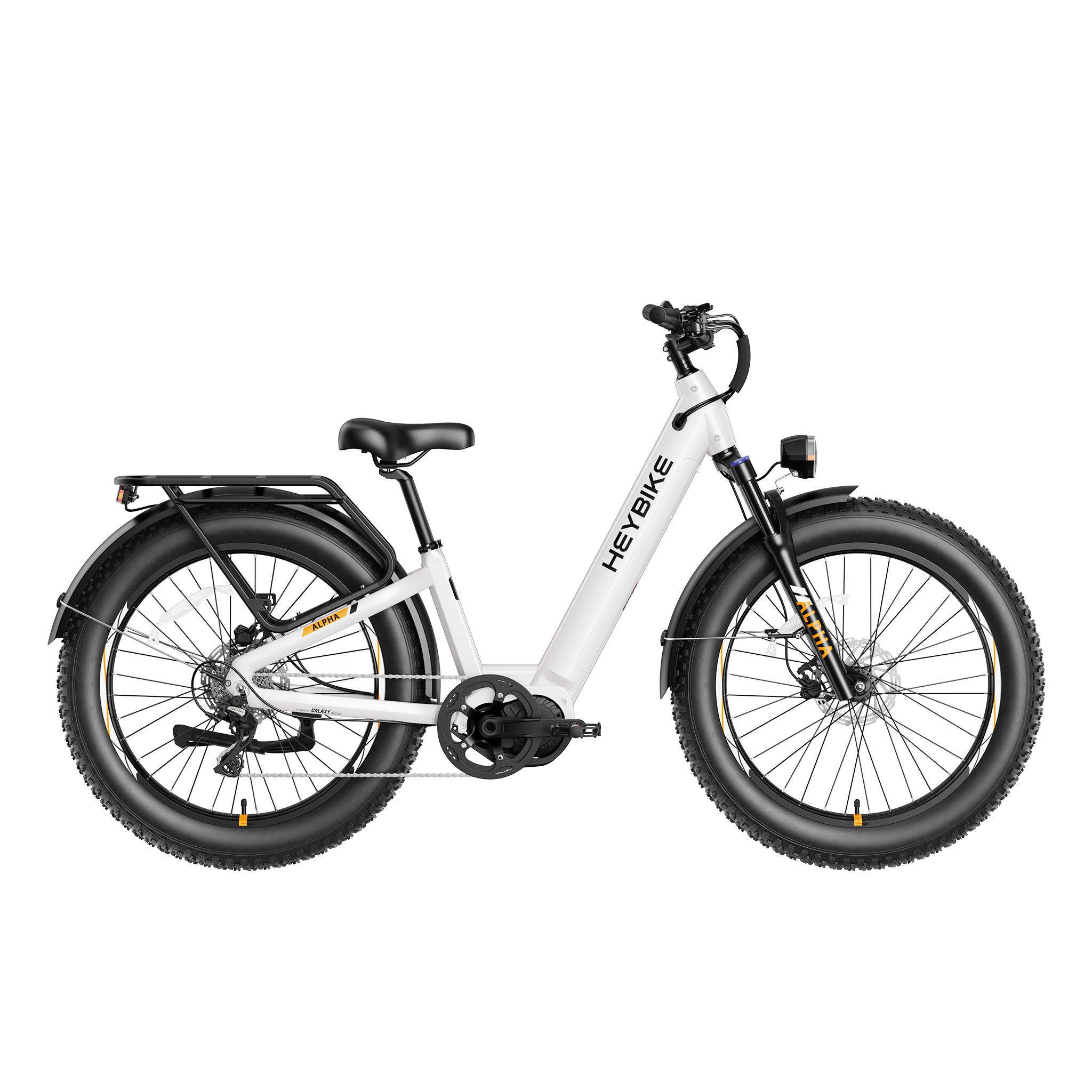 Heybike ALPHA 500W Mid-Drive Step-Thru Electric Bike