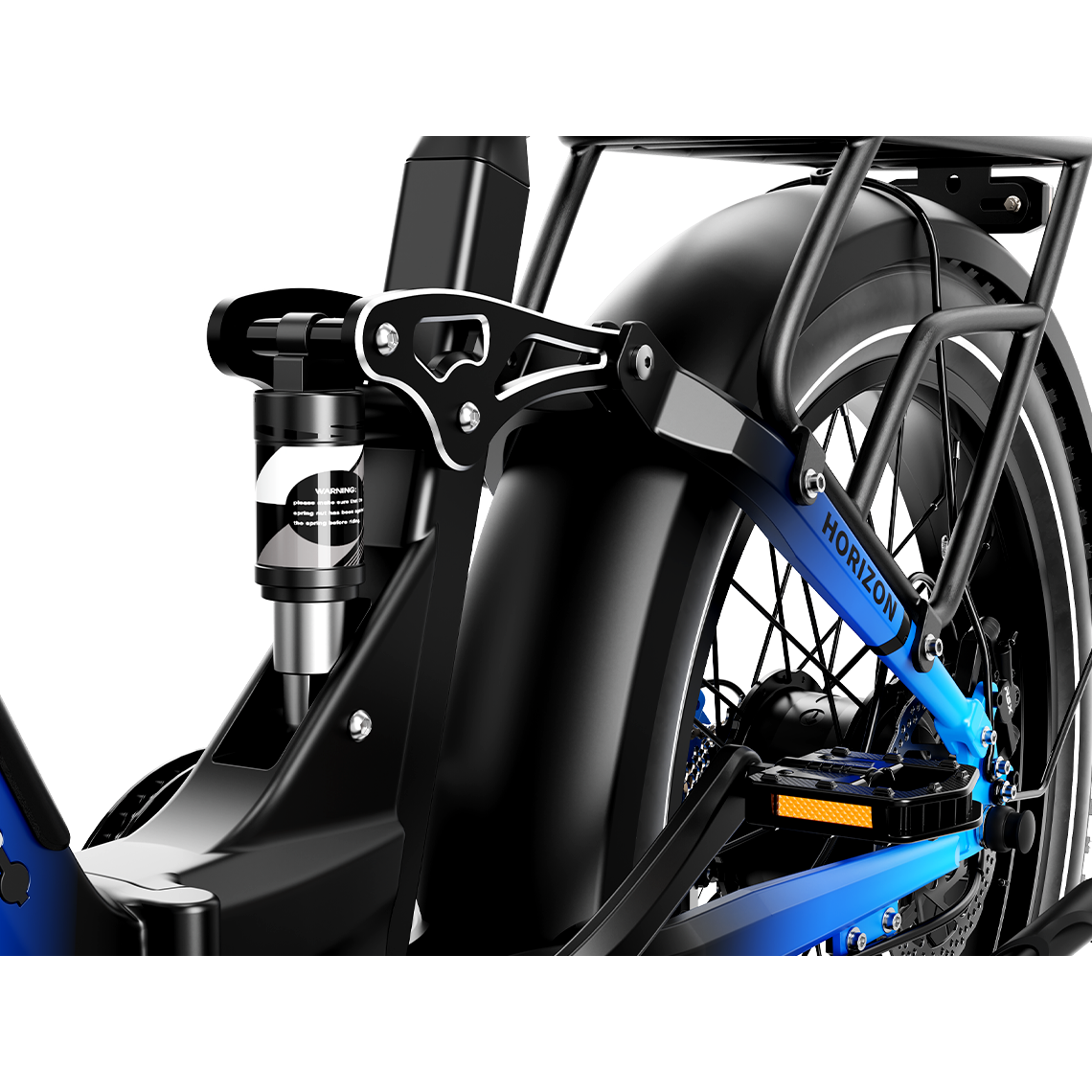Heybike Horizon 750W Folding Fat Tire Electric Bike