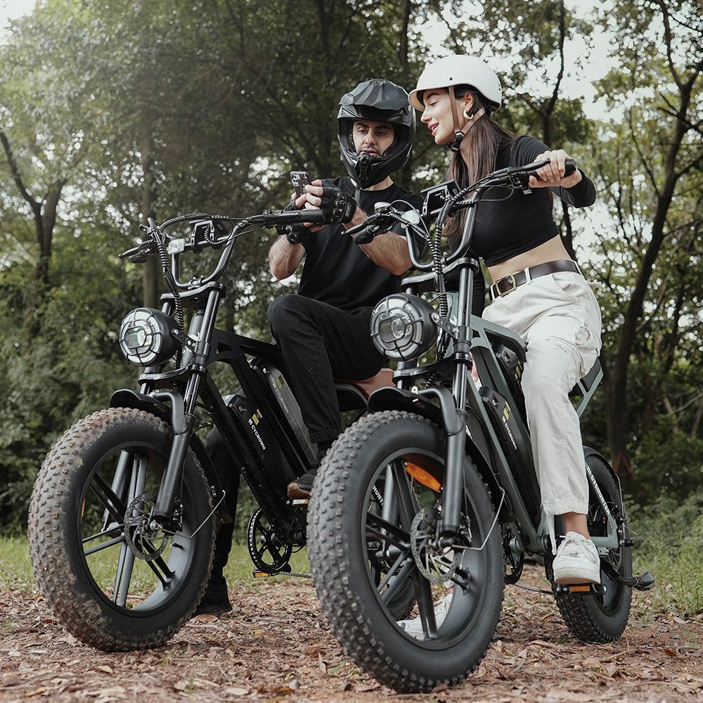 Cycrown CycHunter Moped-Style Electric Bike