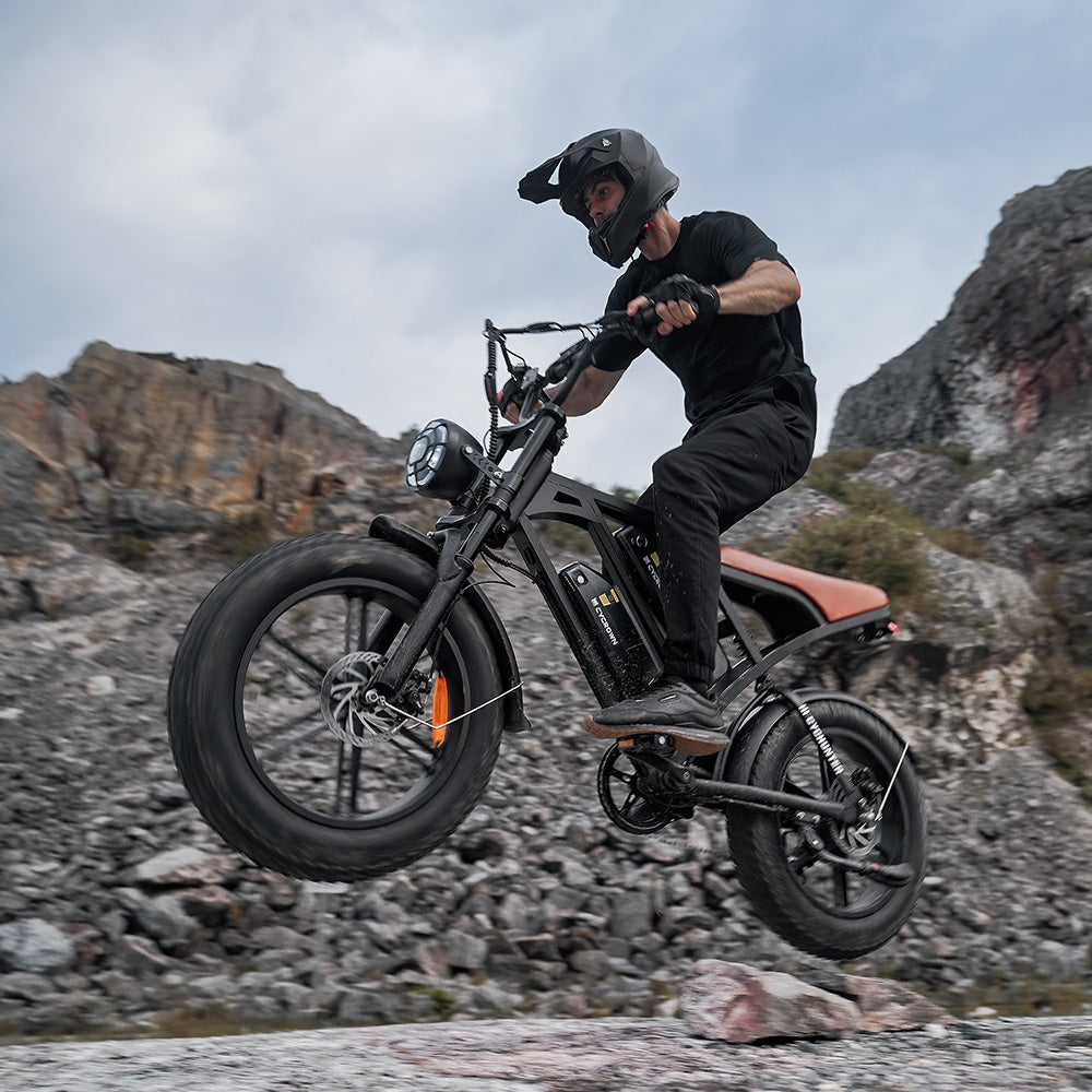 Cycrown CycHunter Moped-Style Electric Bike