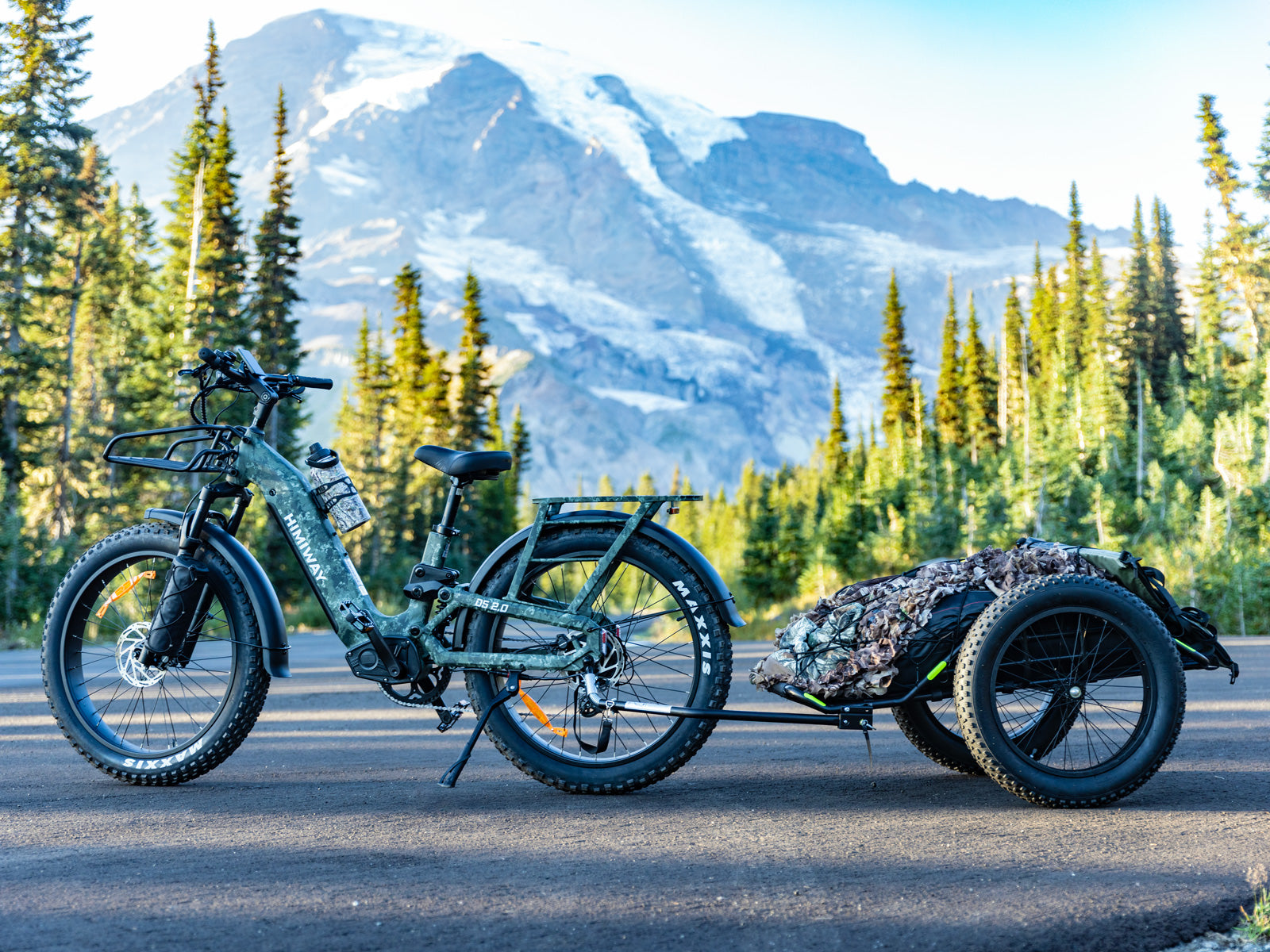 Himiway D5 2.0 Camo Electric Hunting Bike  Electric Bikes Paradise