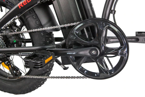 GlareWheel EB-RE 500W Foldable Fat Tire Sport Electric Bike