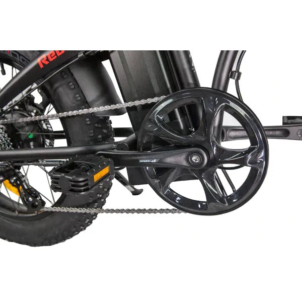 GlareWheel EB-RE 500W Foldable Fat Tire Sport Electric Bike