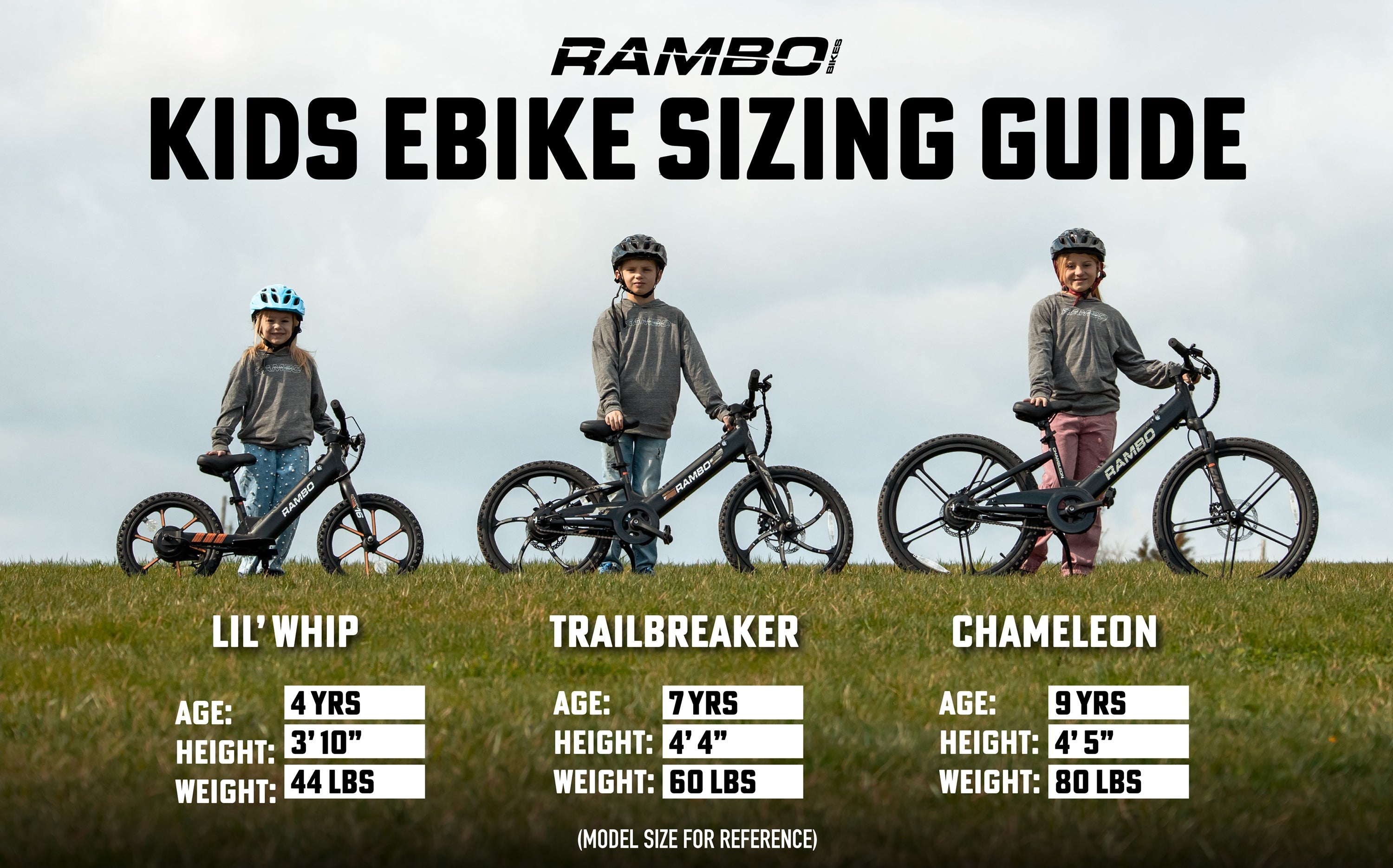 Rambo Kids 24 inch Chameleon Electric Bike