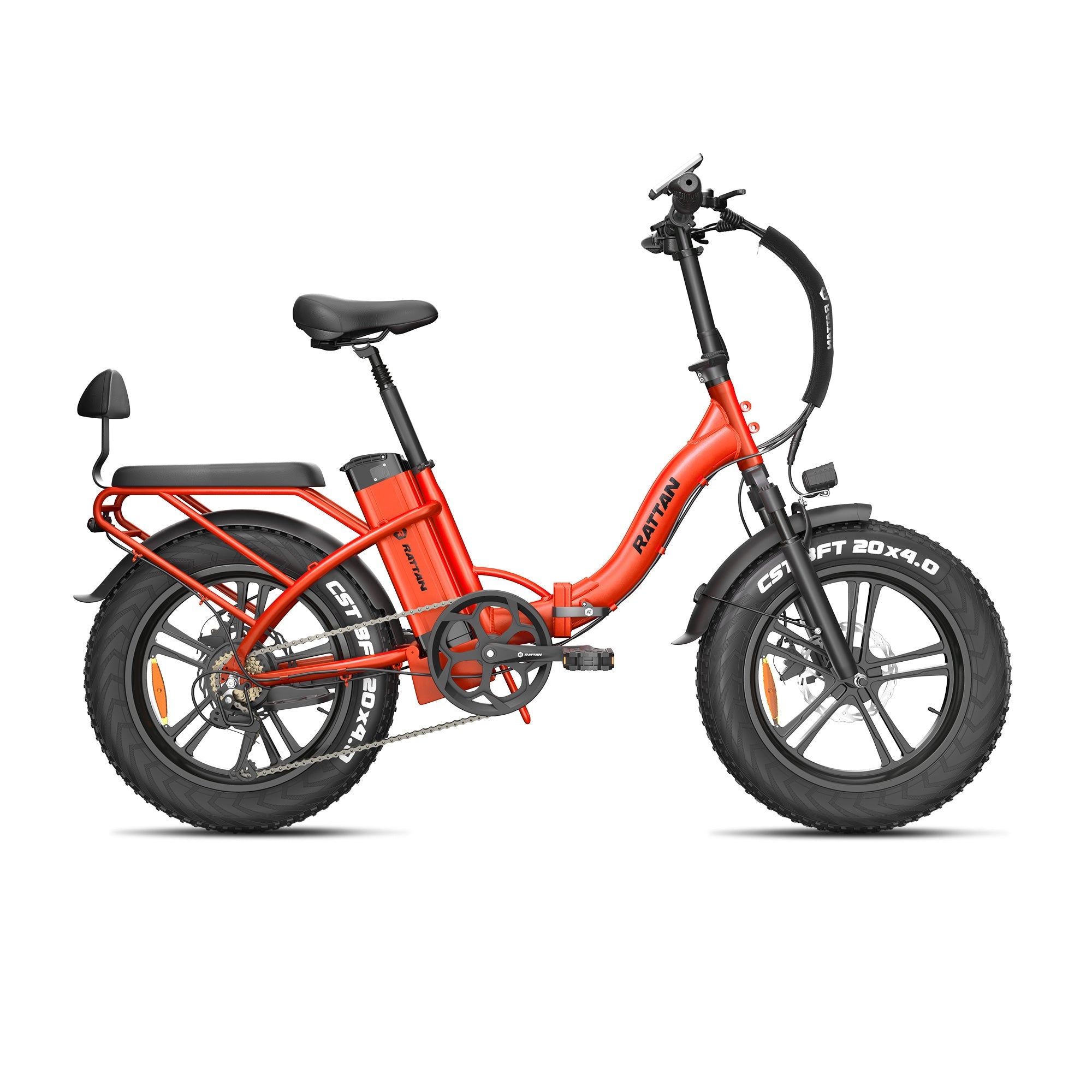 Rattan LF 750 Pro Step Thru Folding Fat Tire Electric Bike