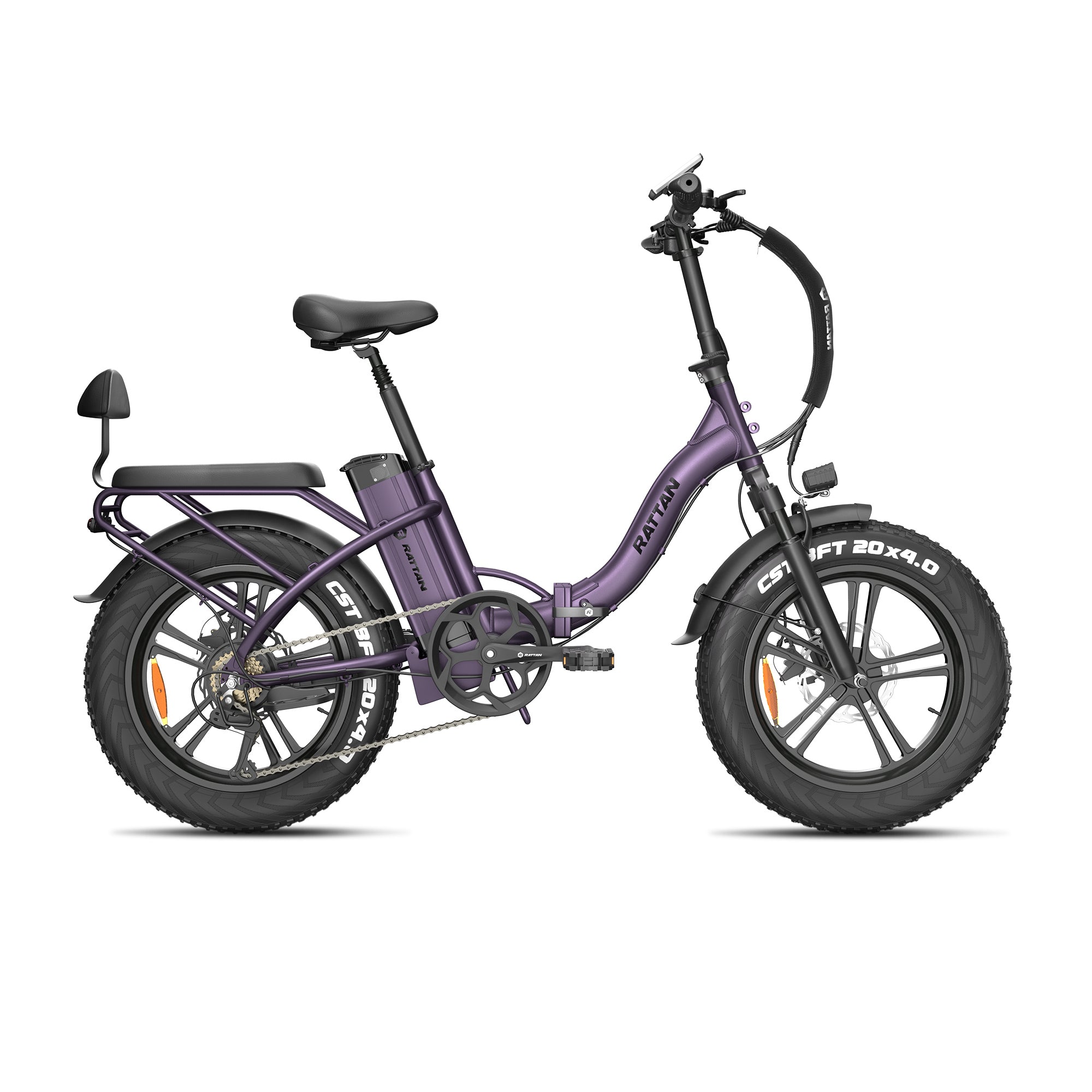 Rattan LF 750 Pro Step Thru Folding Fat Tire Electric Bike