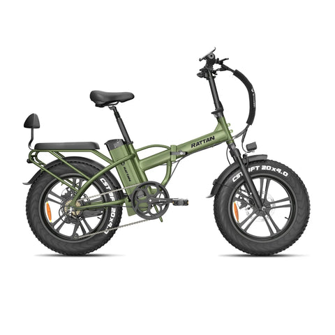 Rattan LM 750 Pro Folding Fat Tire Electric Bike