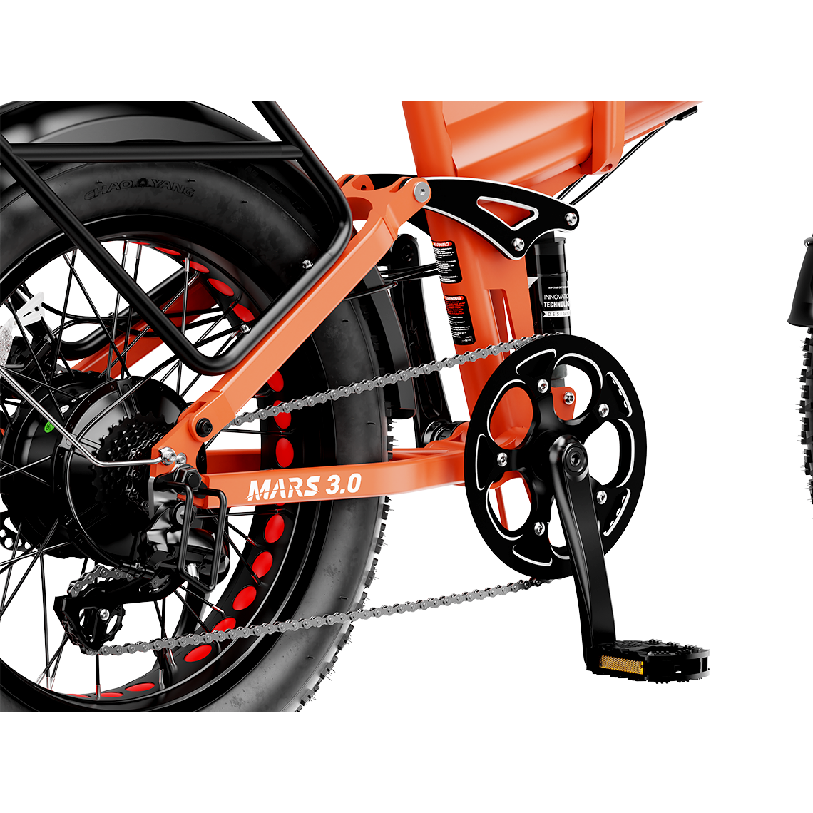 Heybike Mars 3.0 750W Folding Fat Tire Electric Bike