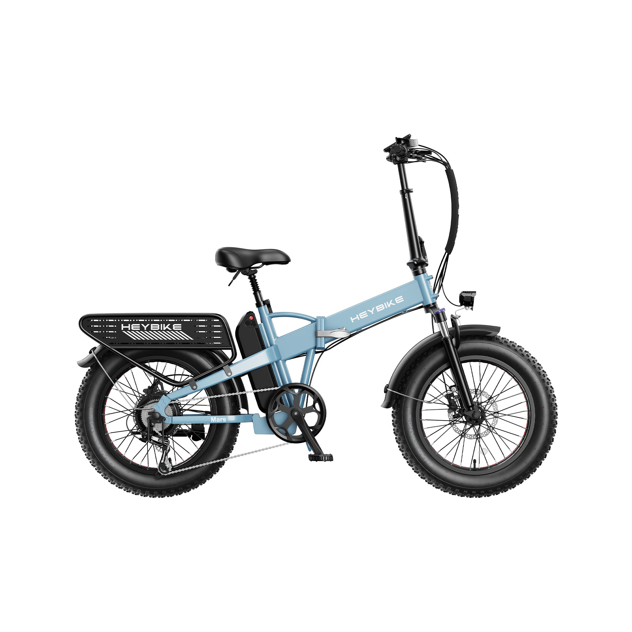 Heybike Mars 2.0 1000W Folding Fat Tire Electric Bike