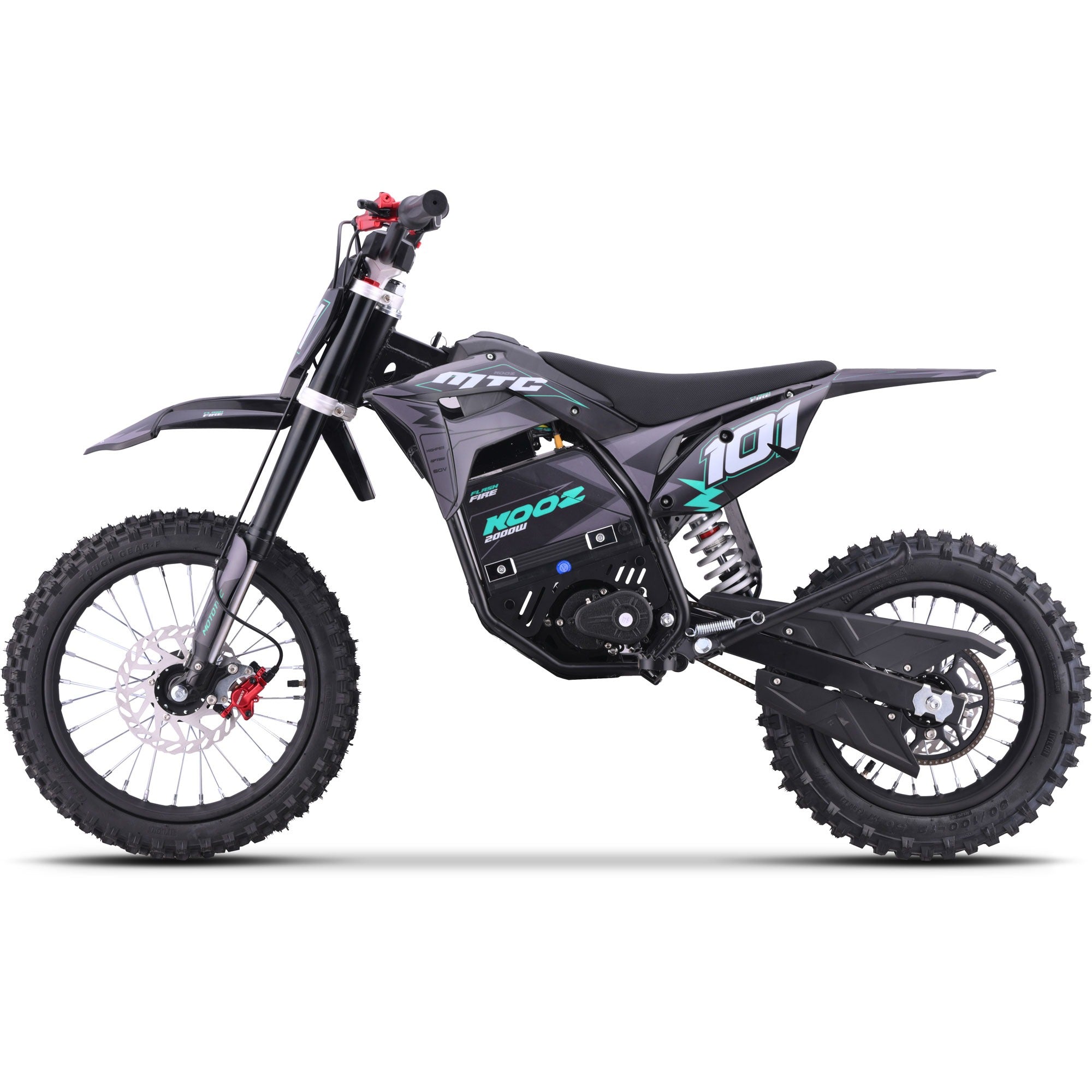 MotoTec Pro 2000W 60V HP115E Electric Dirt Bike