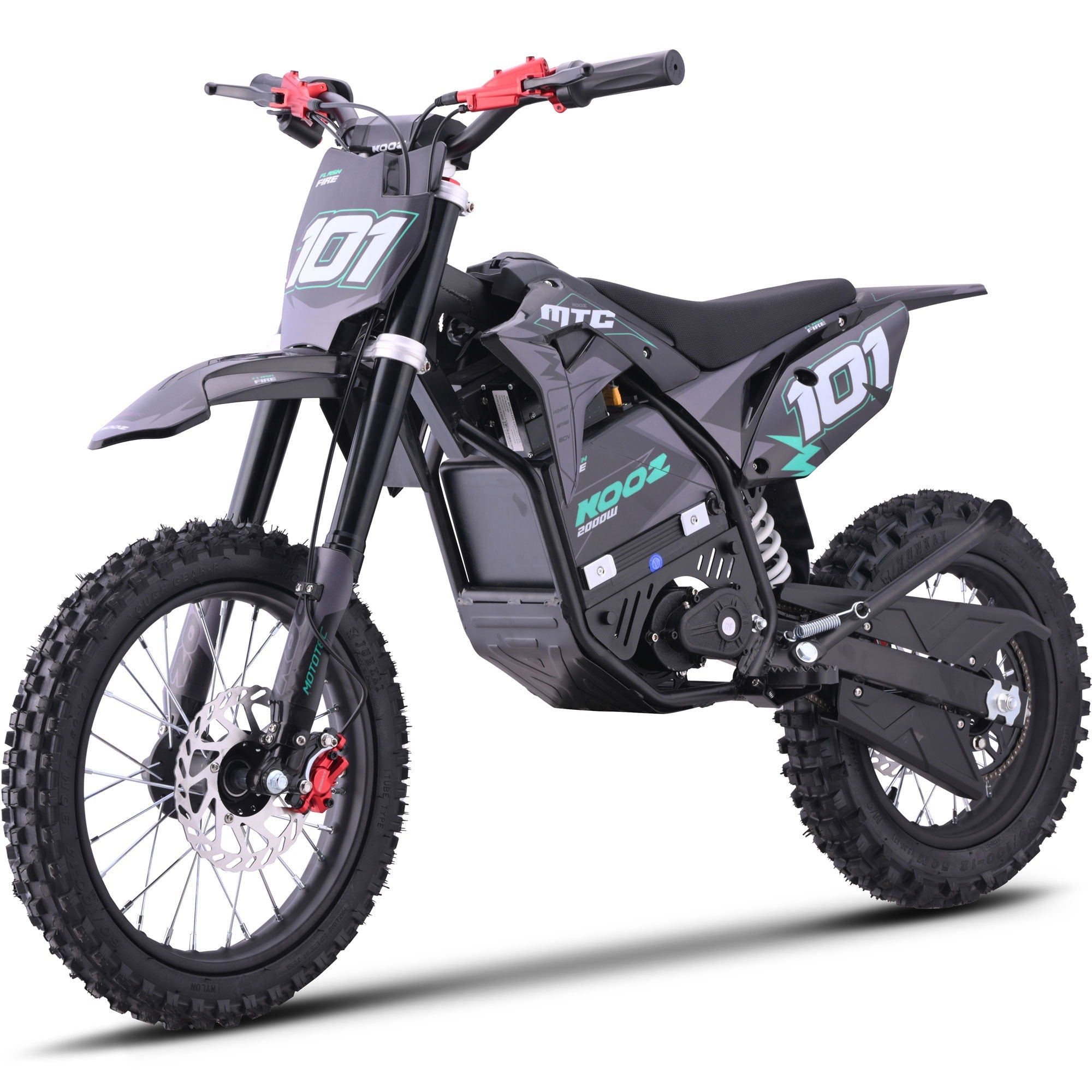 MotoTec Pro 2000W 60V HP115E Electric Dirt Bike