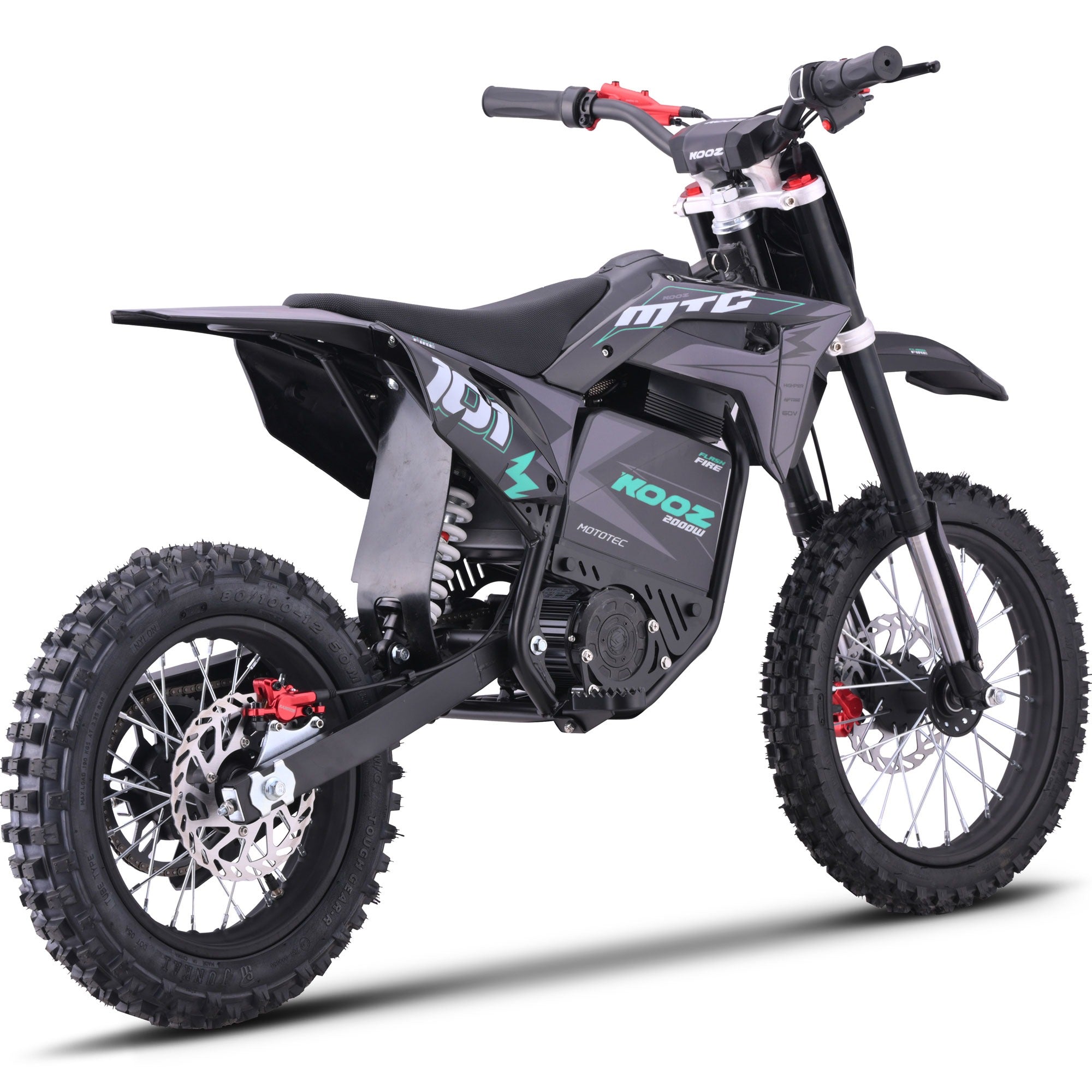 MotoTec Pro 2000W 60V HP115E Electric Dirt Bike