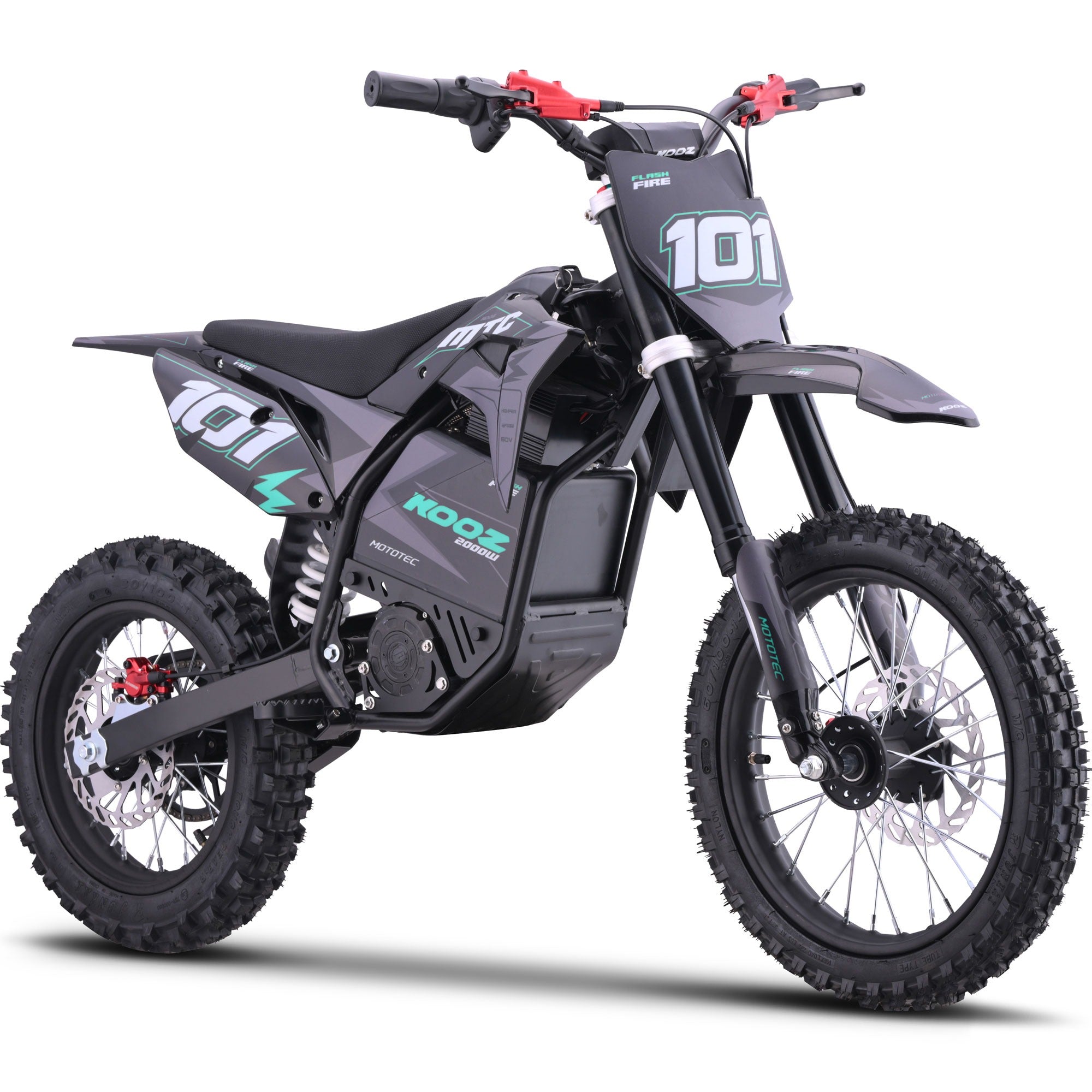 MotoTec Pro 2000W 60V HP115E Electric Dirt Bike
