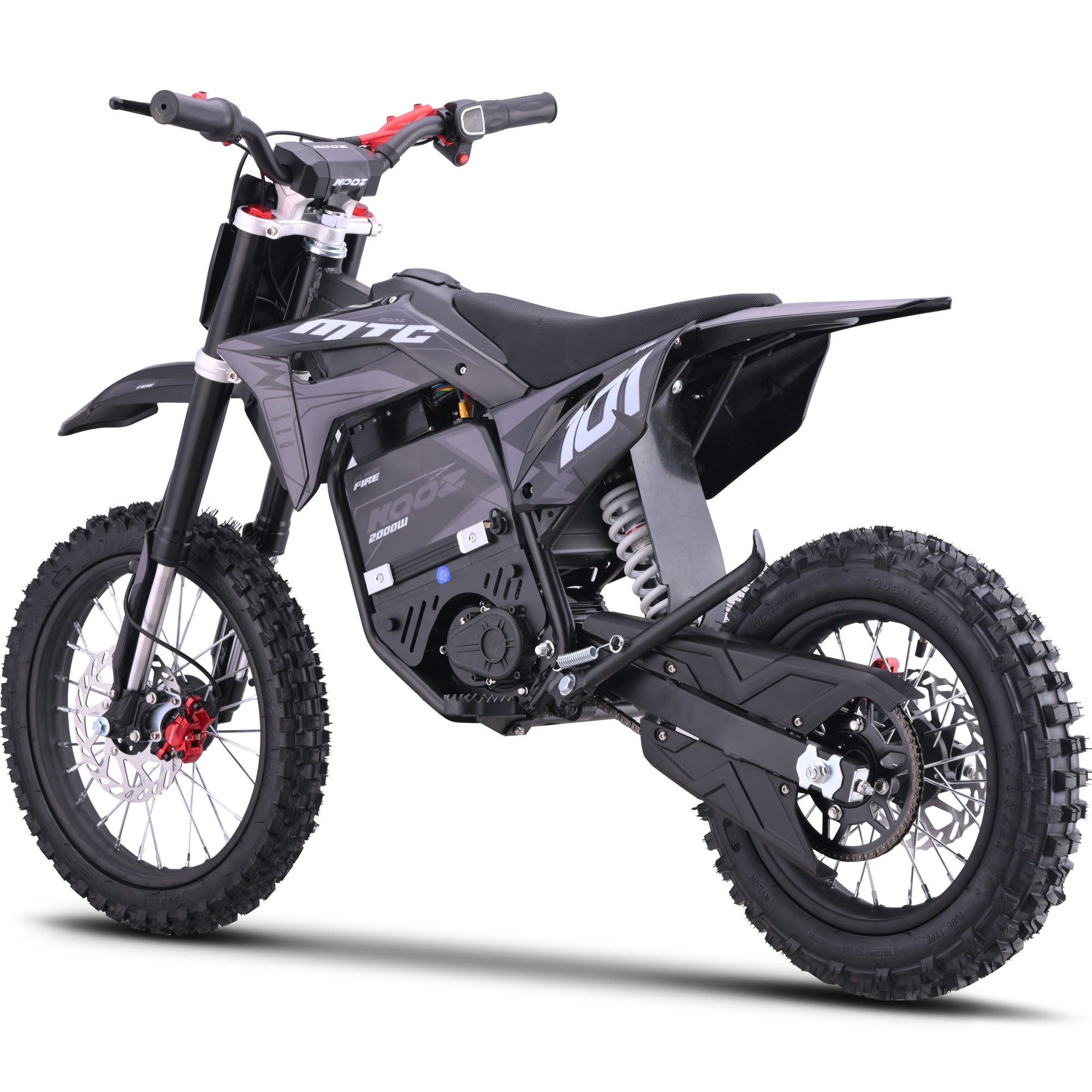 MotoTec Pro 2000W 60V HP115E Electric Dirt Bike