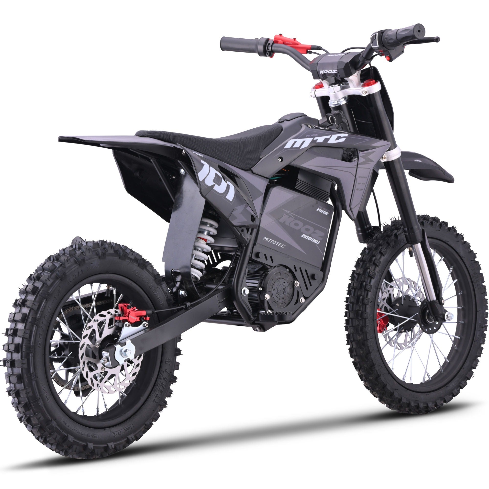 MotoTec Pro 2000W 60V HP115E Electric Dirt Bike