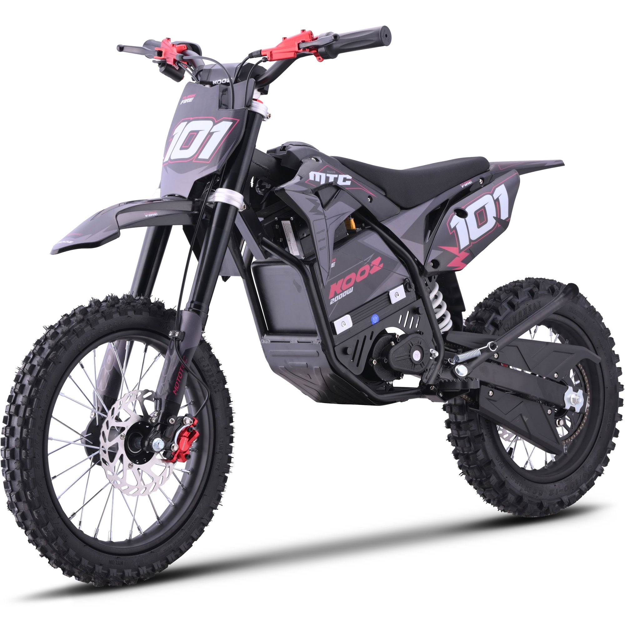 MotoTec Pro 2000W 60V HP115E Electric Dirt Bike