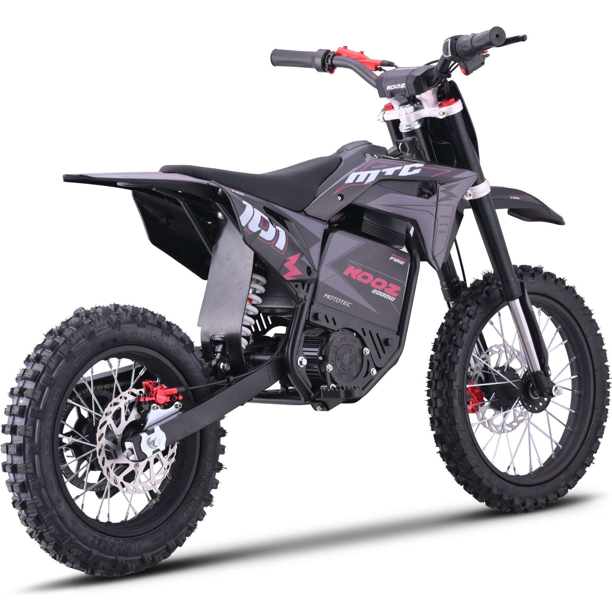 MotoTec Pro 2000W 60V HP115E Electric Dirt Bike