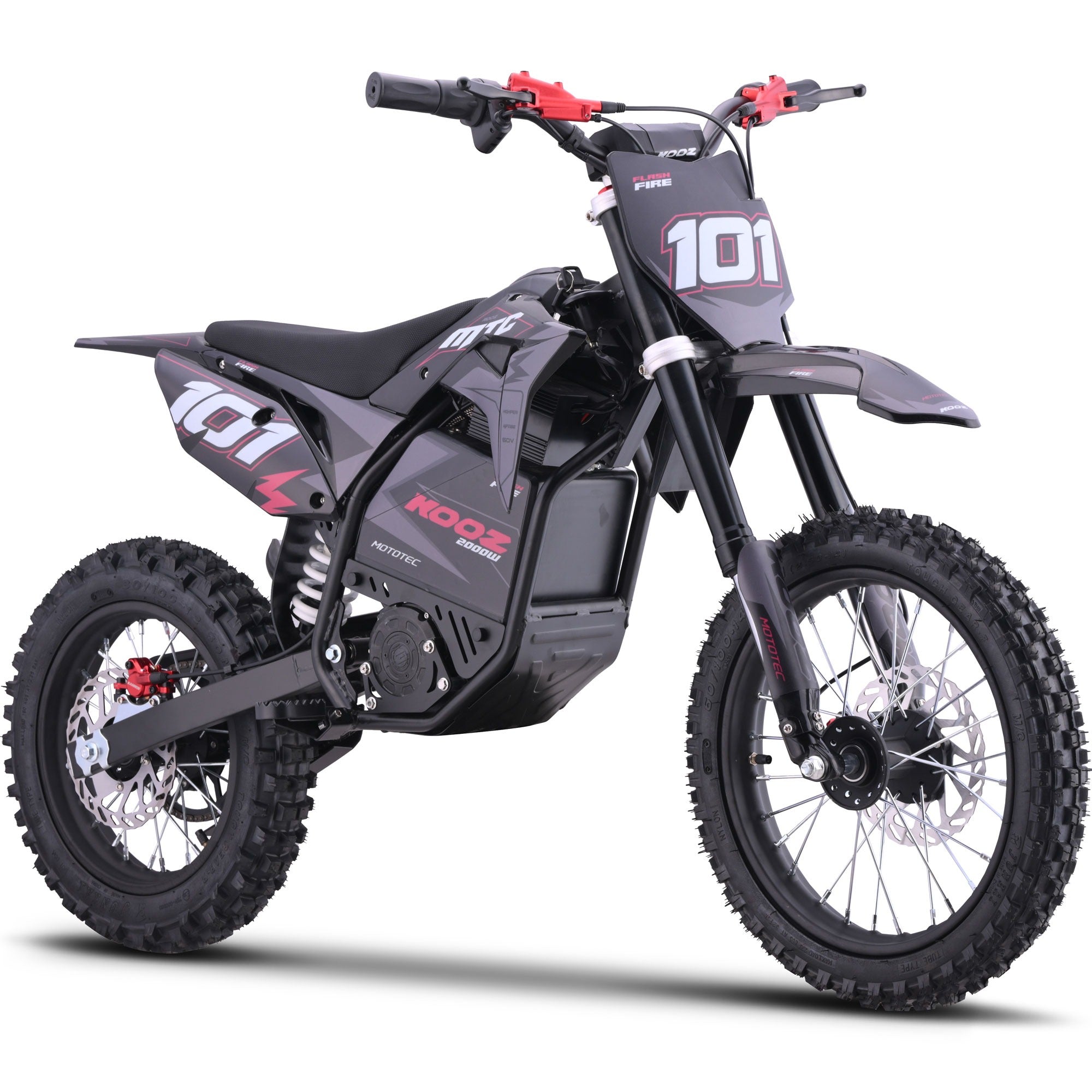 MotoTec Pro 2000W 60V HP115E Electric Dirt Bike