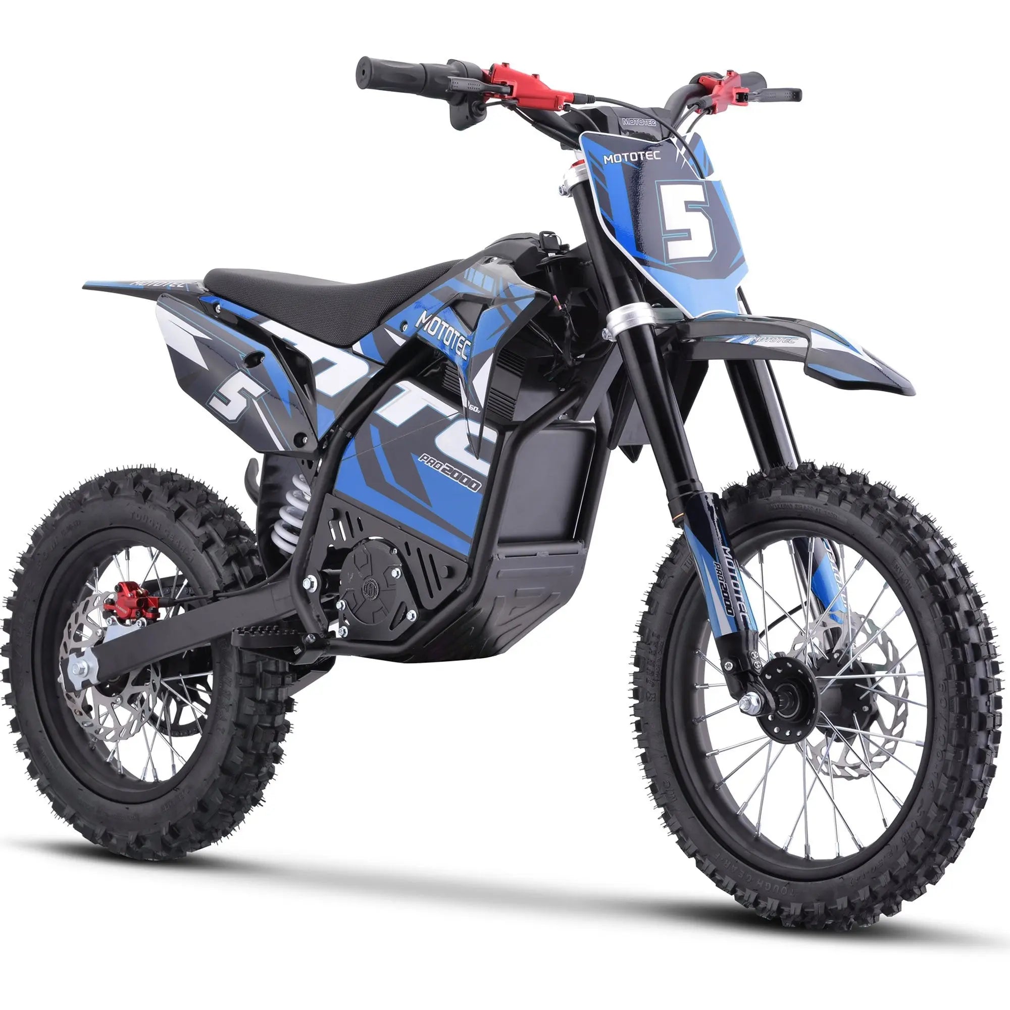 MotoTec Pro 2000W 60V Electric Dirt Bike  Electric Bikes Paradise