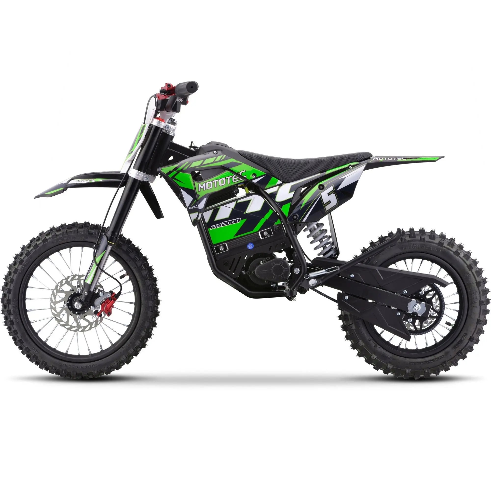 MotoTec Pro 2000W 60V Electric Dirt Bike  Electric Bikes Paradise