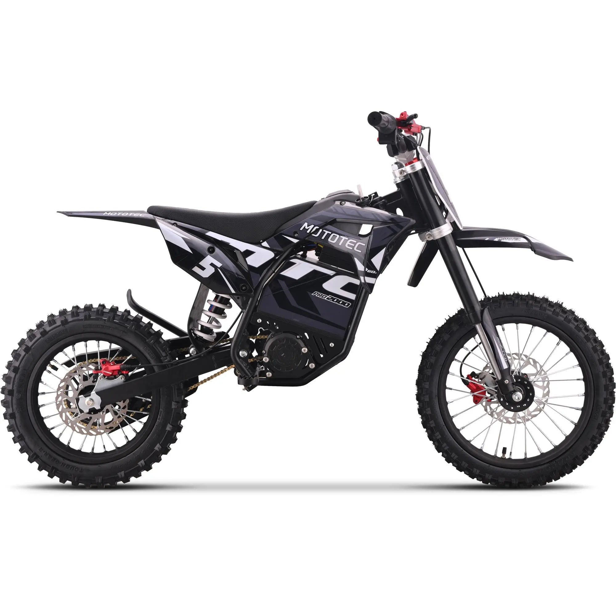 MotoTec Pro 2000W 60V Electric Dirt Bike  Electric Bikes Paradise