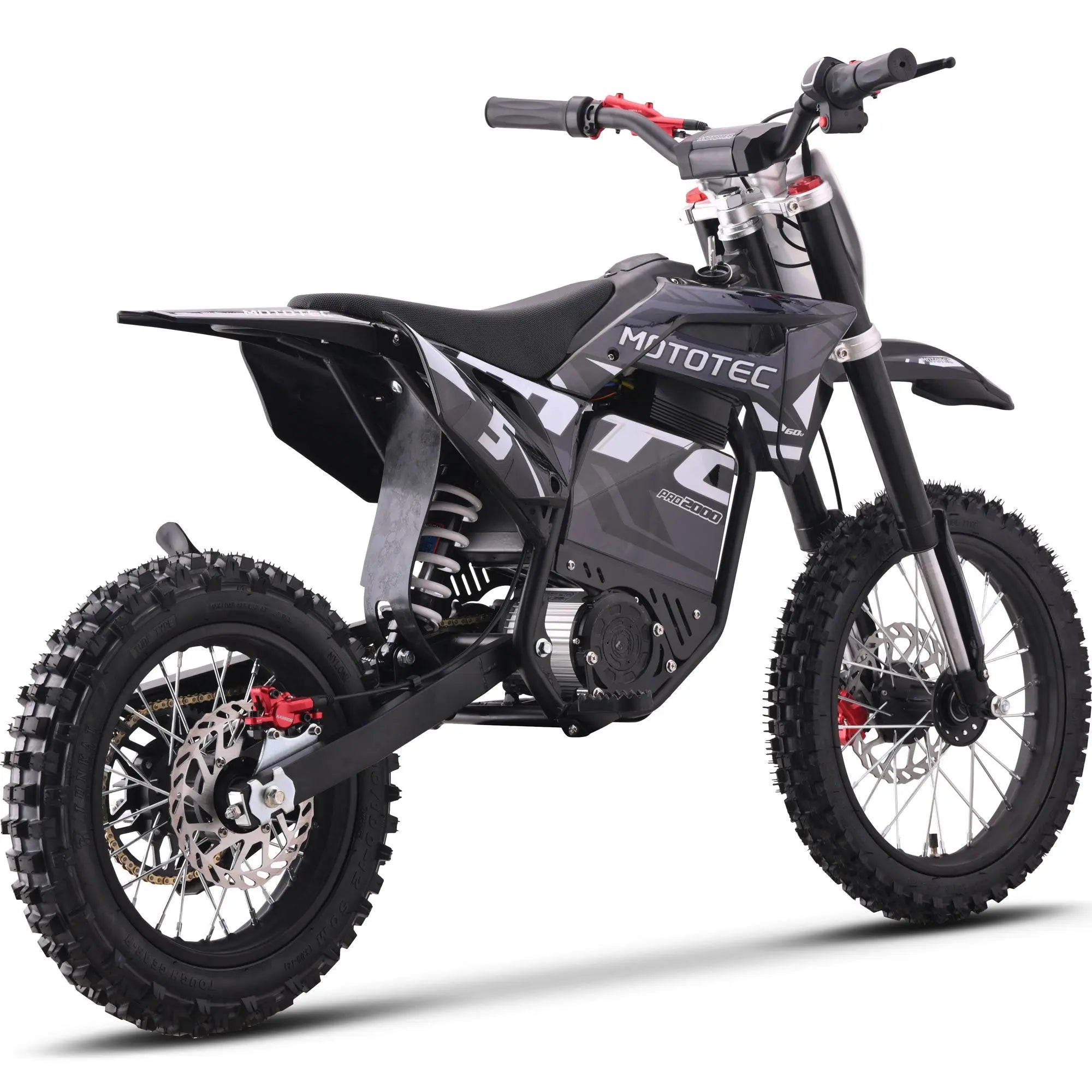 MotoTec Pro 2000W 60V Electric Dirt Bike  Electric Bikes Paradise