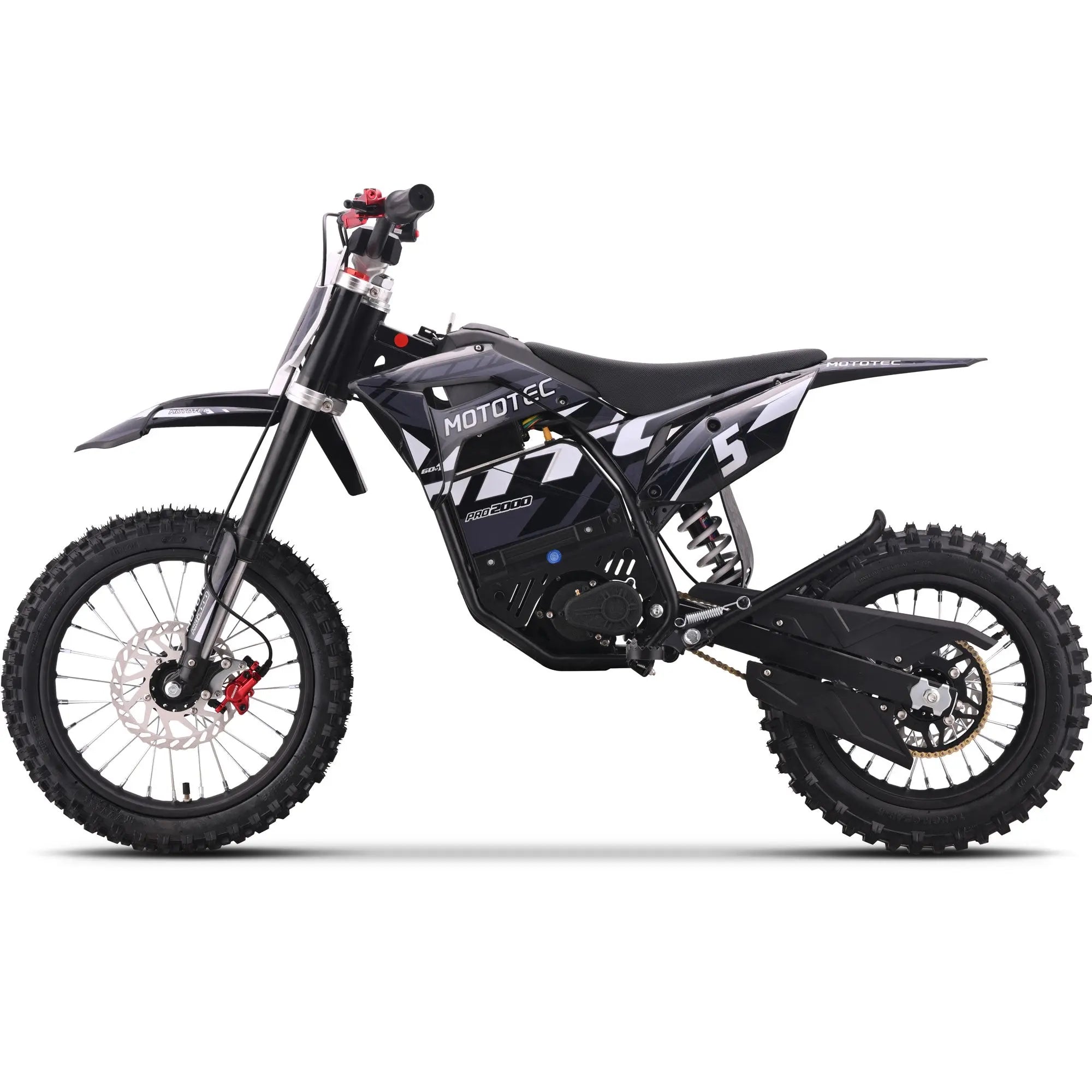 MotoTec Pro 2000W 60V Electric Dirt Bike  Electric Bikes Paradise