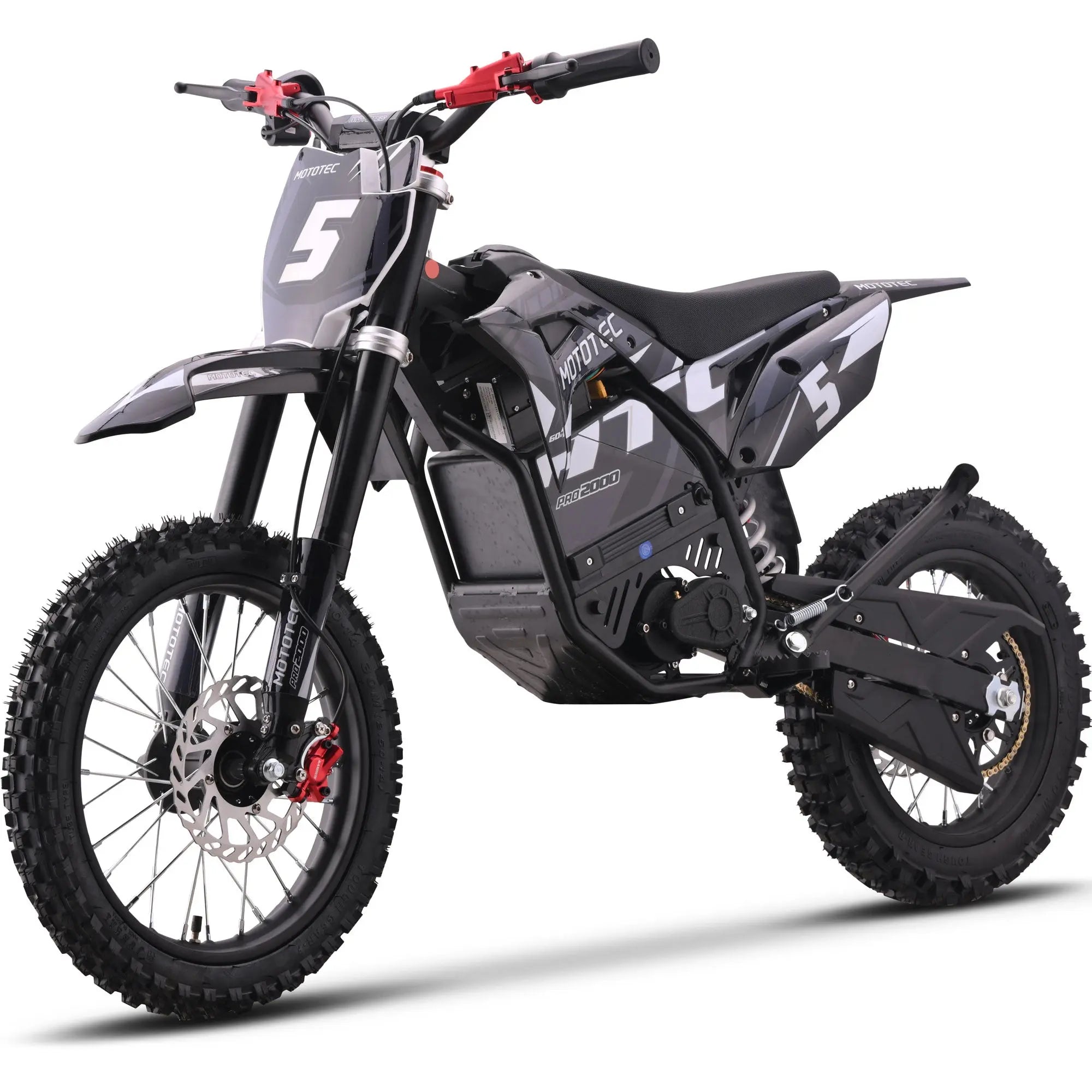 MotoTec Pro 2000W 60V Electric Dirt Bike  Electric Bikes Paradise
