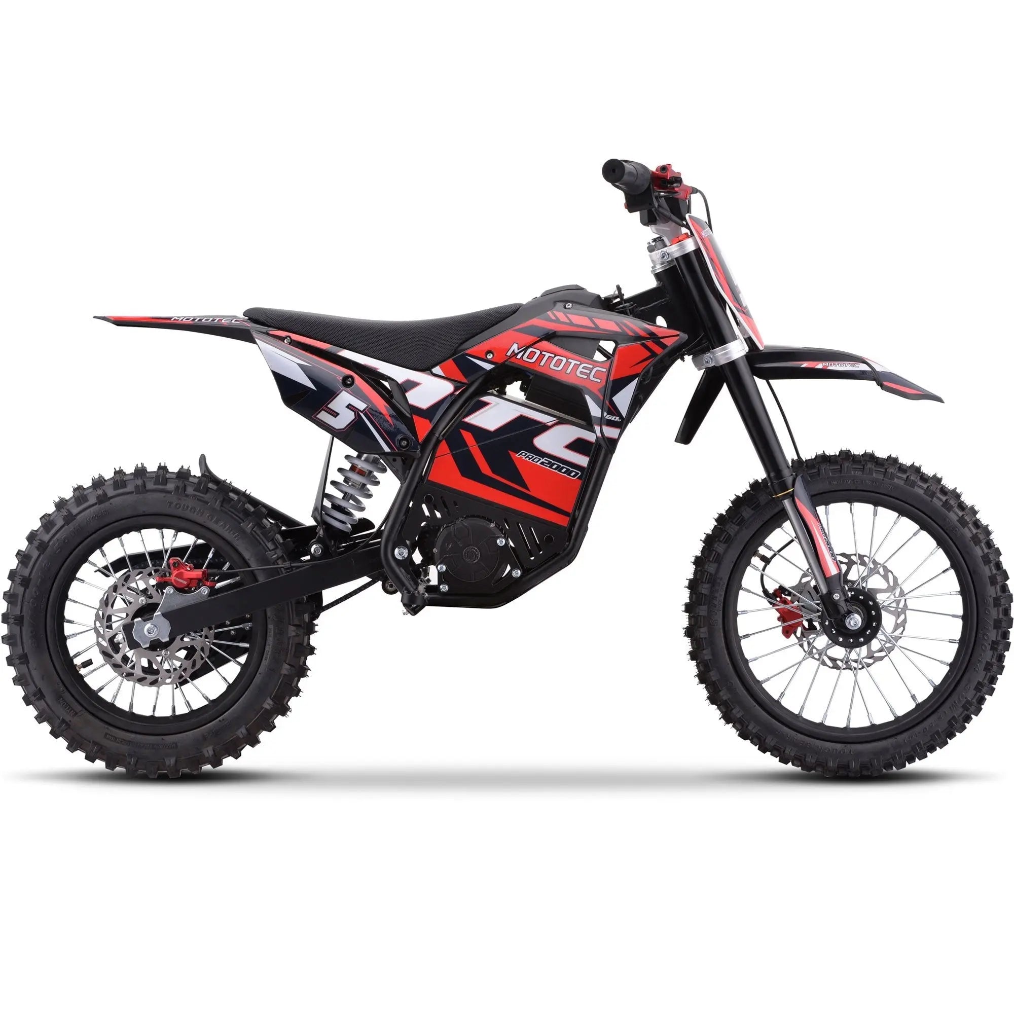 MotoTec Pro 2000W 60V Electric Dirt Bike  Electric Bikes Paradise