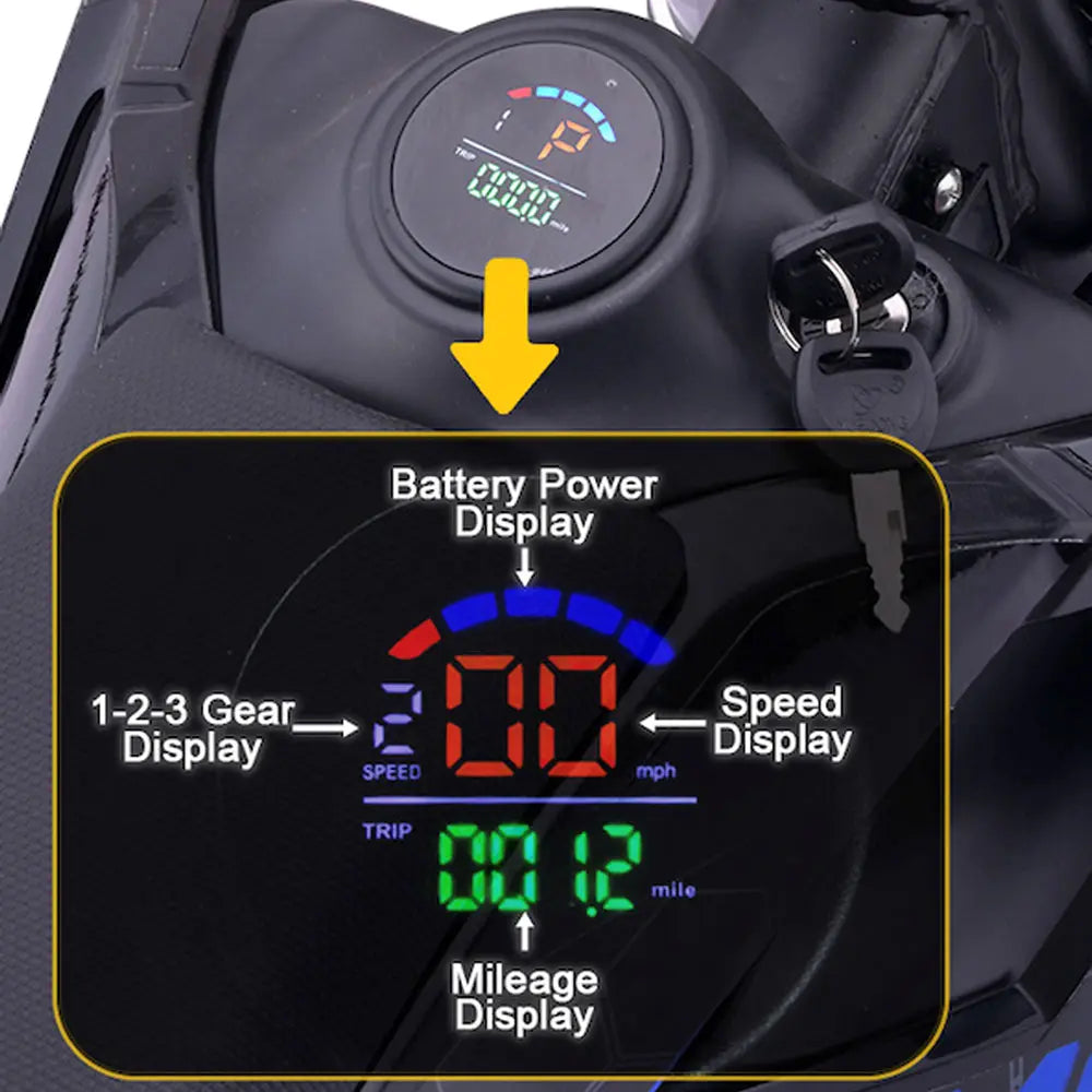 MotoTec Pro 5000W 72V Electric Dirt Bike  Electric Bikes Paradise