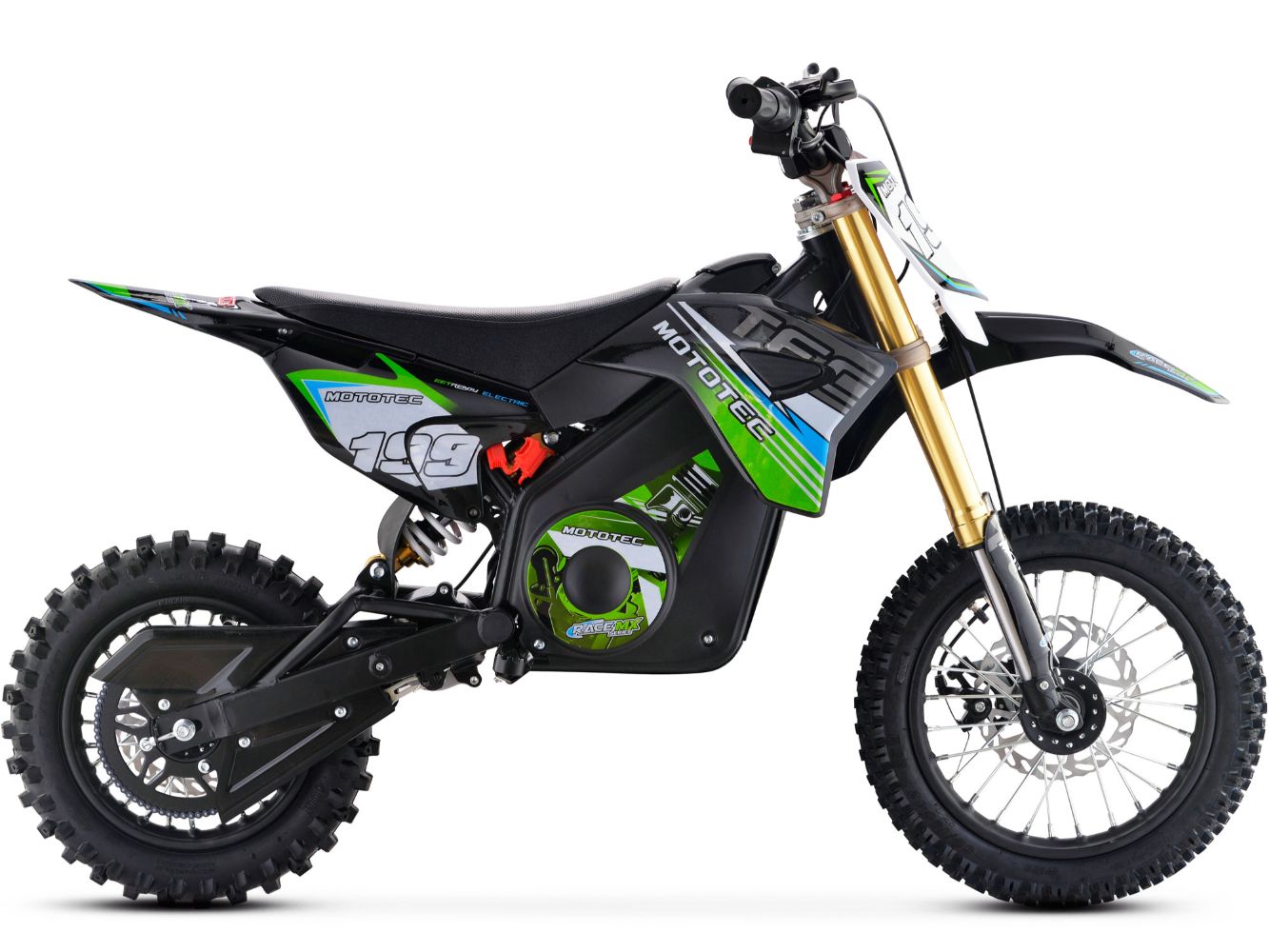 MotoTec Pro 1200W 36V Electric Dirt Bike