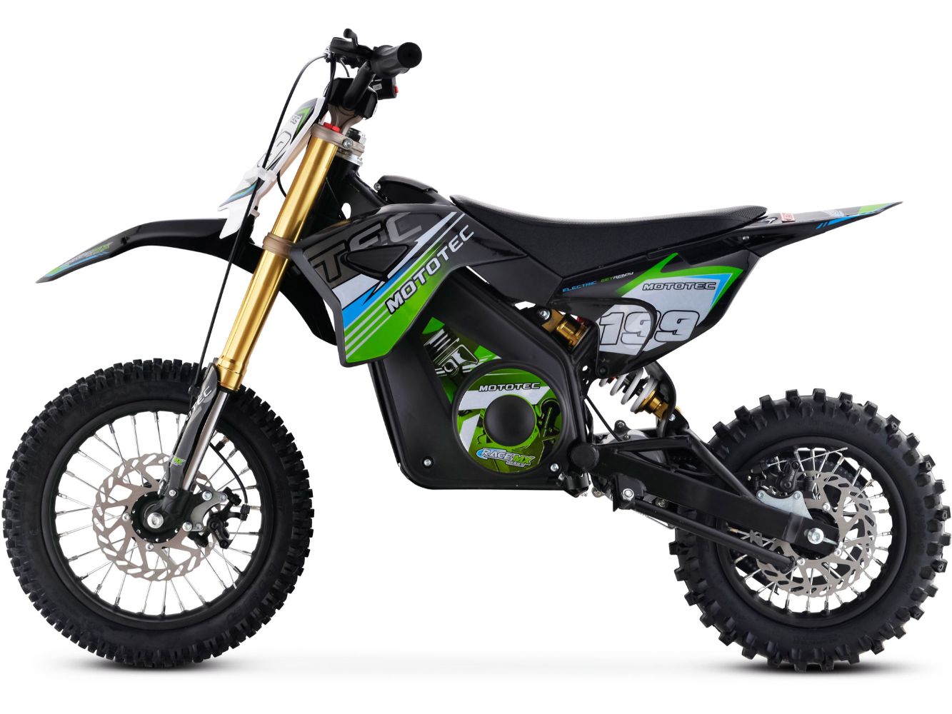 MotoTec Pro 1200W 36V Electric Dirt Bike