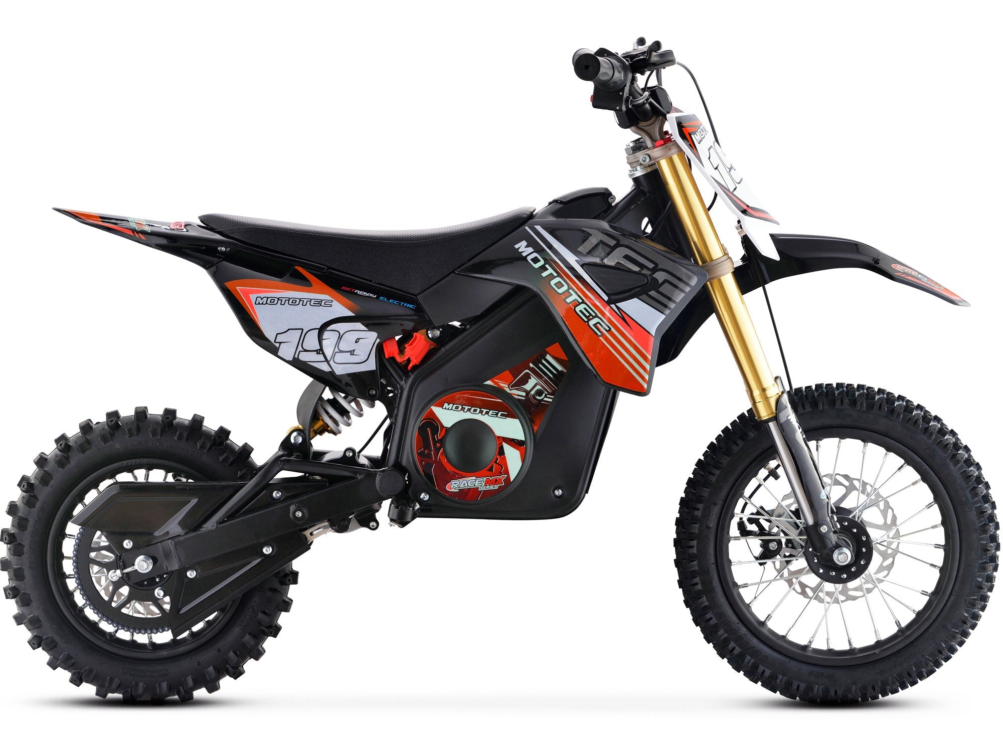 MotoTec Pro 1200W 36V Electric Dirt Bike