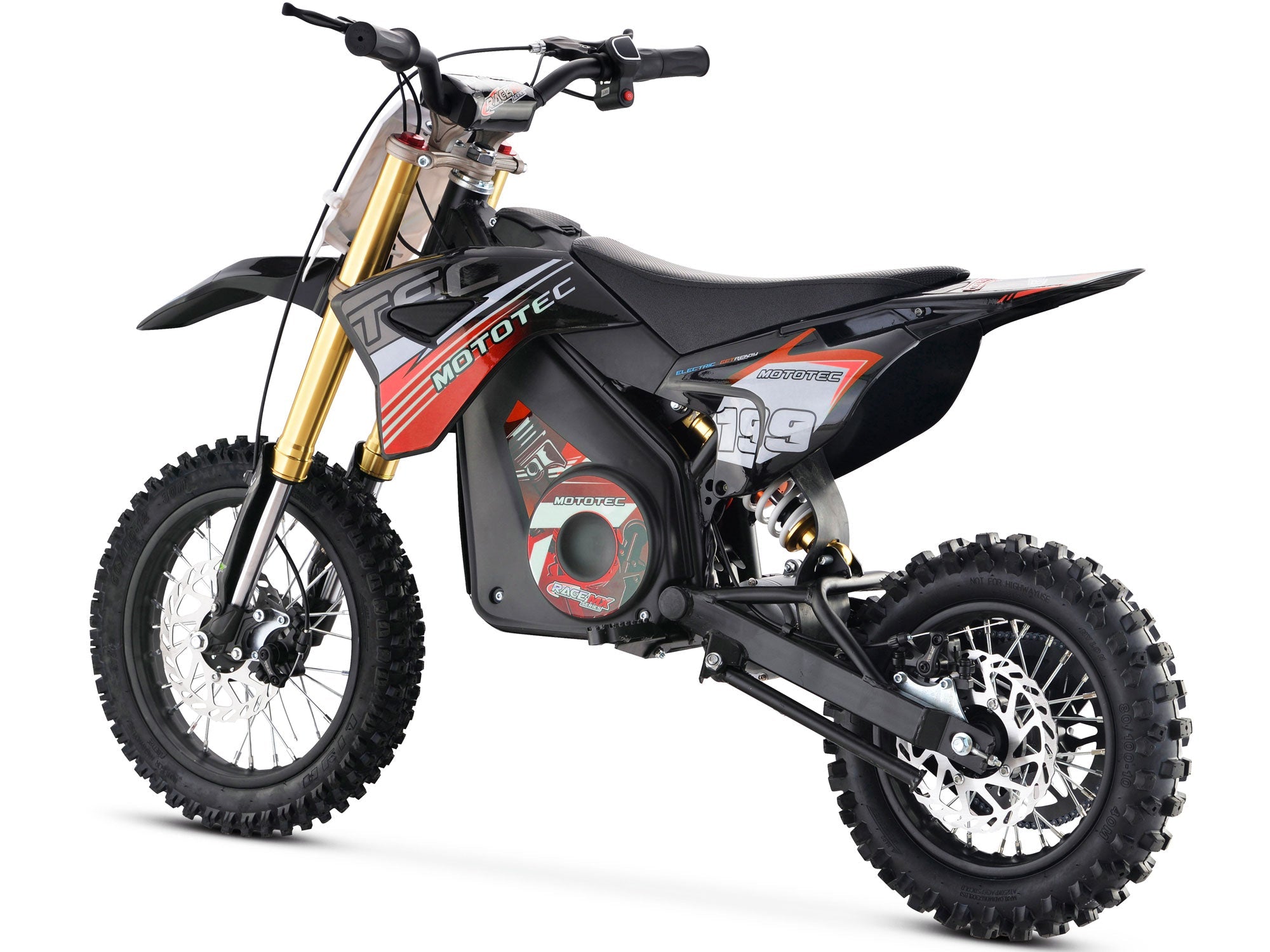 MotoTec Pro 1200W 36V Electric Dirt Bike