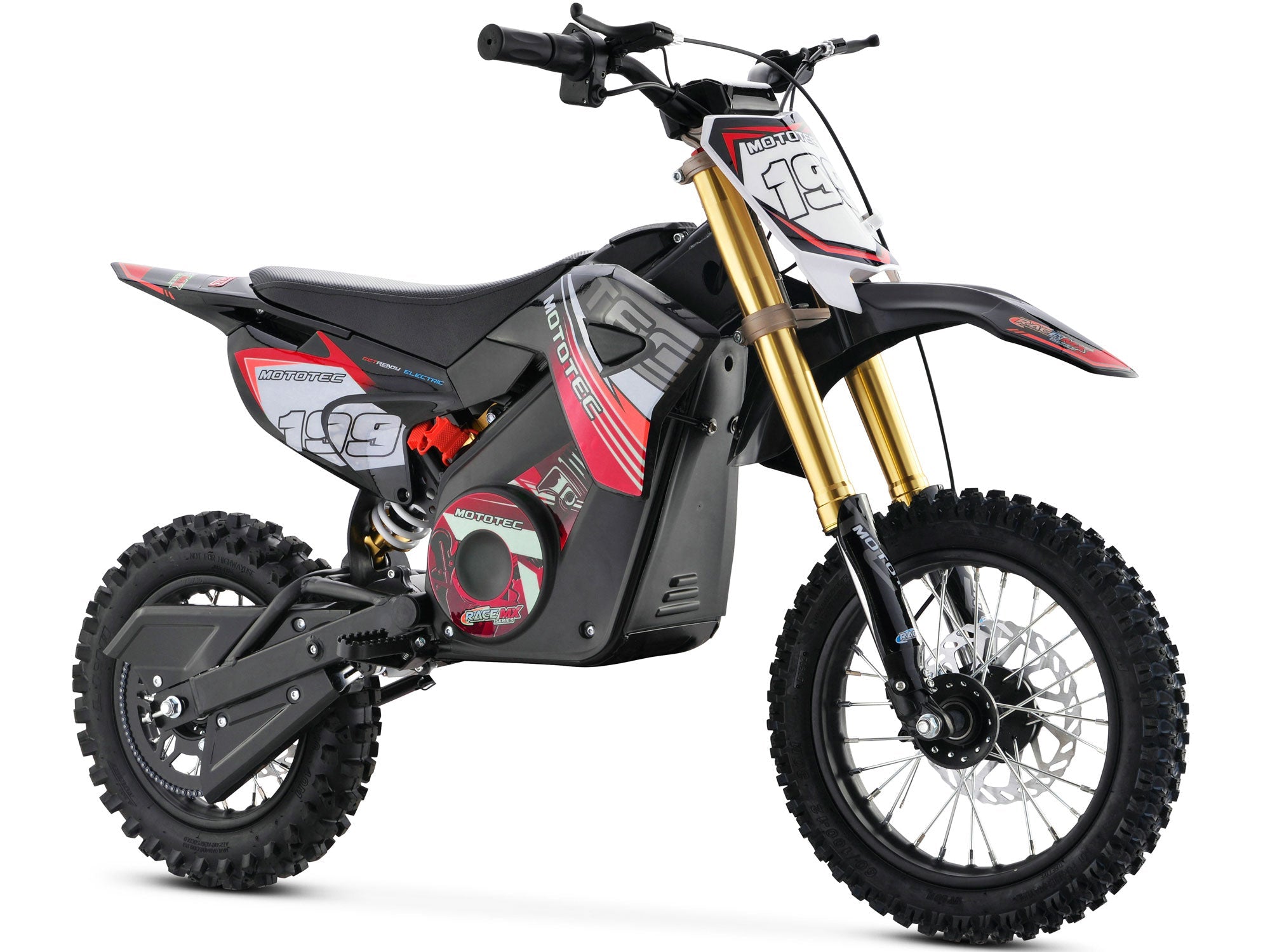 MotoTec Pro 1200W 36V Electric Dirt Bike