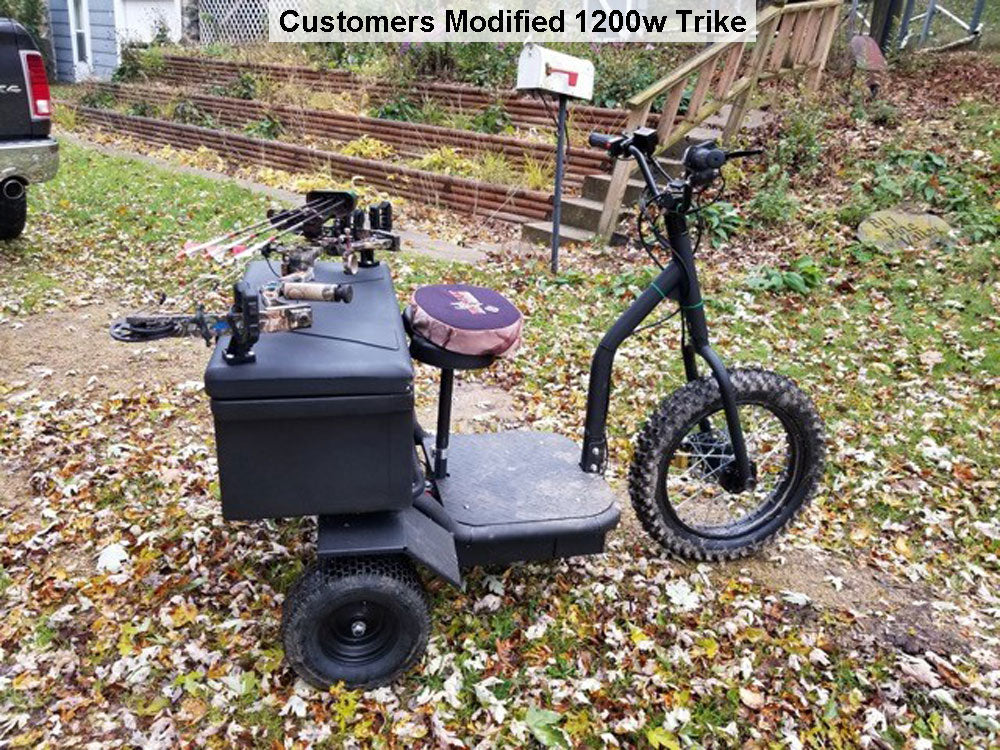 MotoTec 48V 1200W Electric Trike
