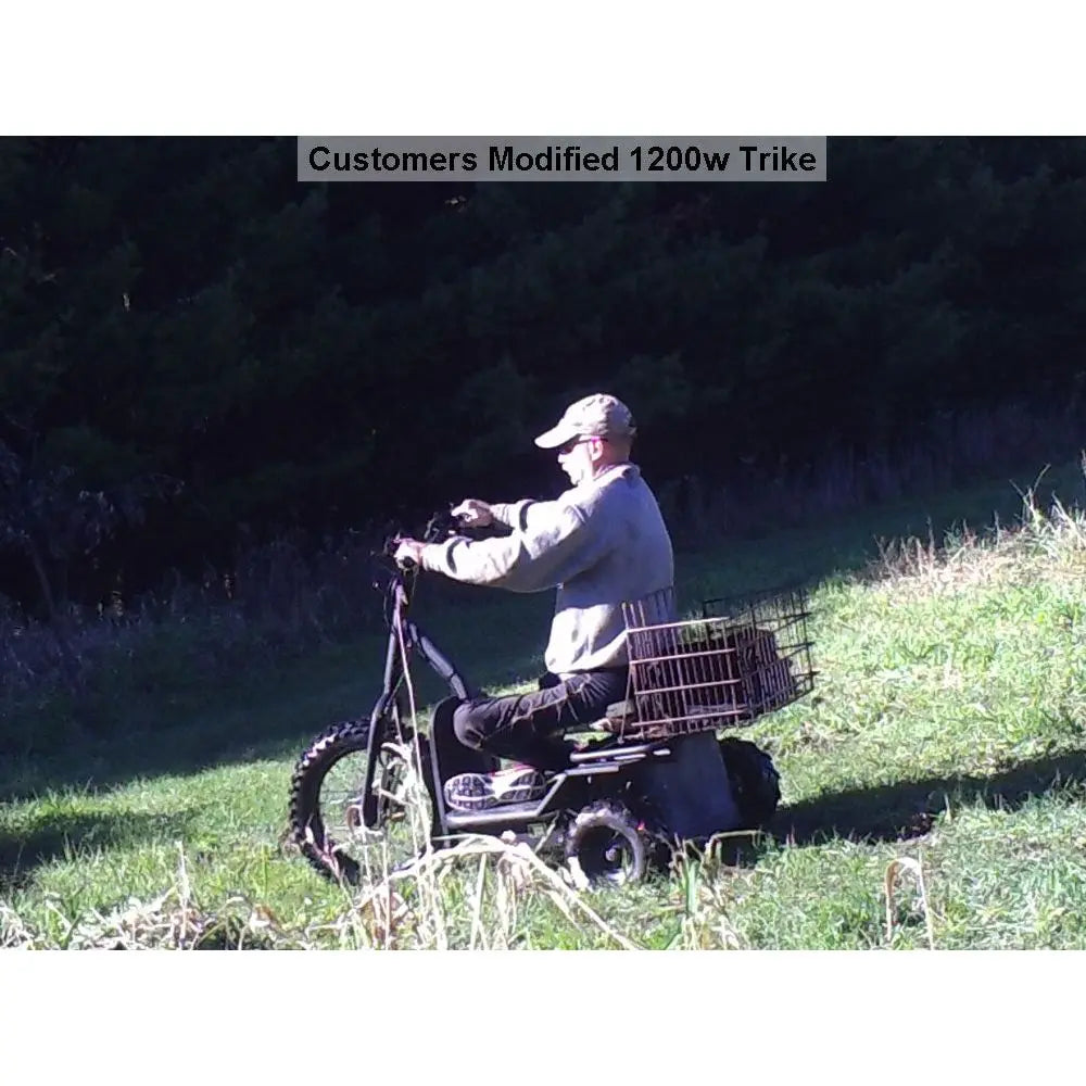 MotoTec 48V 1200W Electric Trike  Electric Bikes Paradise