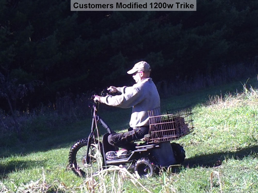 MotoTec 48V 1200W Electric Trike