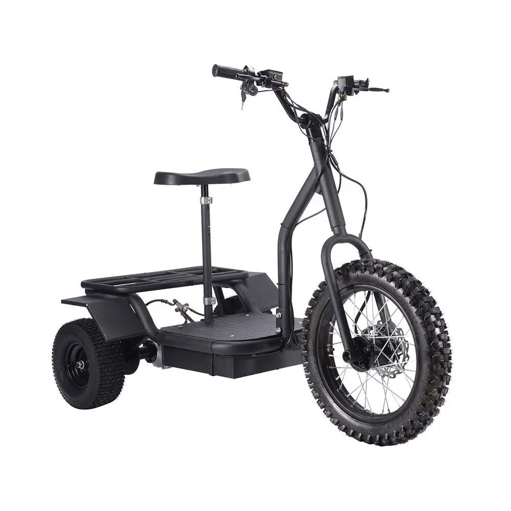 MotoTec 48V 1200W Electric Trike  Electric Bikes Paradise