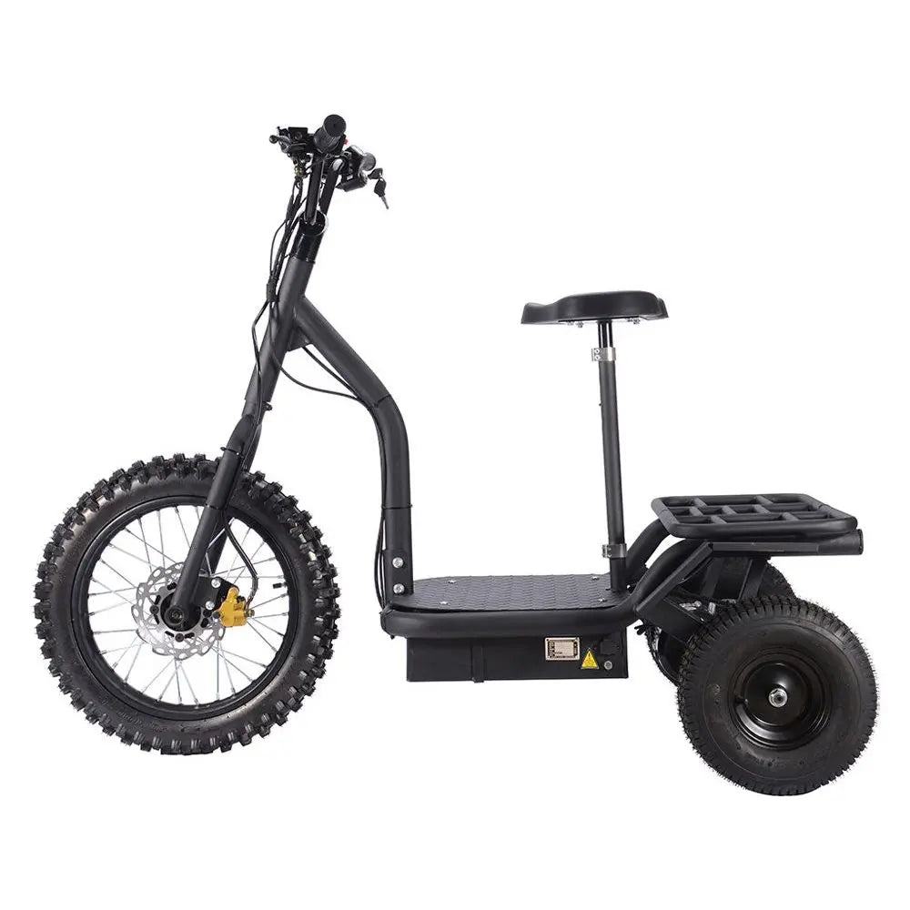 MotoTec 48V 1200W Electric Trike  Electric Bikes Paradise