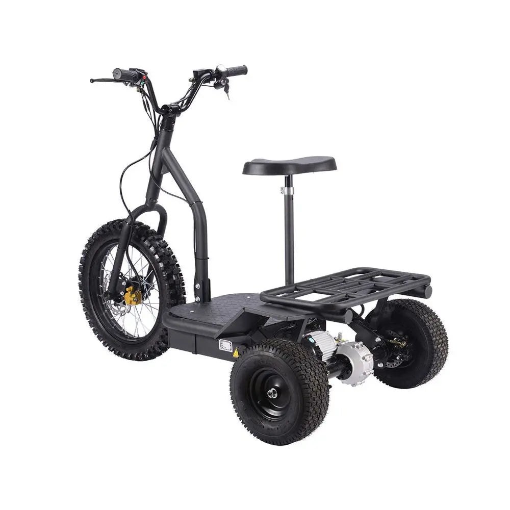 MotoTec 48V 1200W Electric Trike  Electric Bikes Paradise