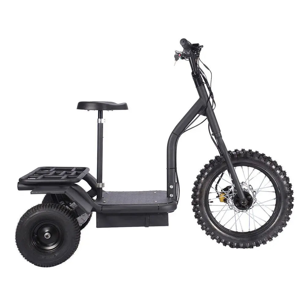 MotoTec 48V 1200W Electric Trike  Electric Bikes Paradise
