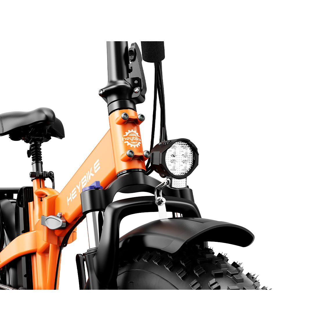 Heybike Mars 2.0 1000W Folding Fat Tire Electric Bike