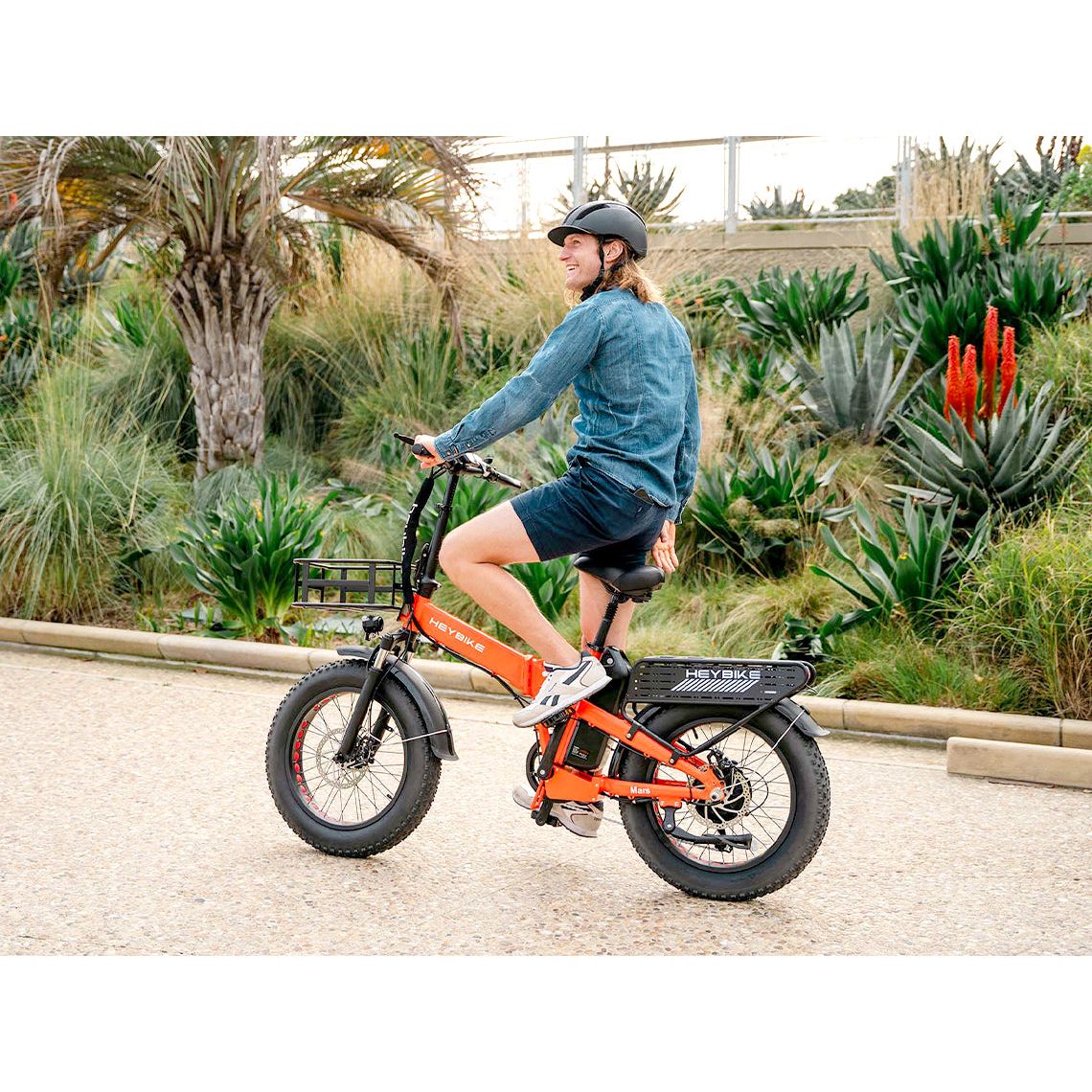 Heybike Mars 2.0 1000W Folding Fat Tire Electric Bike