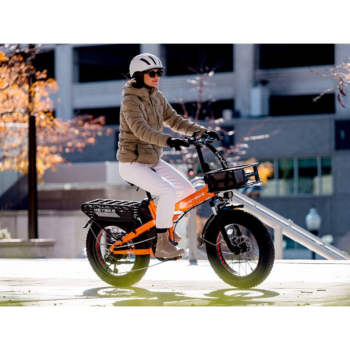 Heybike Mars 2.0 1000W Folding Fat Tire Electric Bike