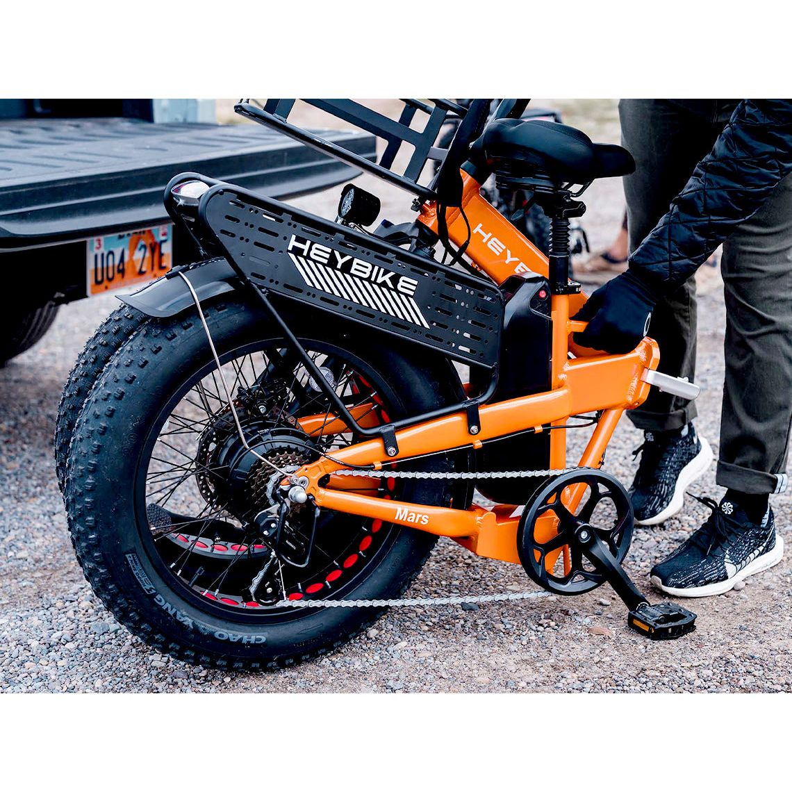 Heybike Mars 2.0 1000W Folding Fat Tire Electric Bike
