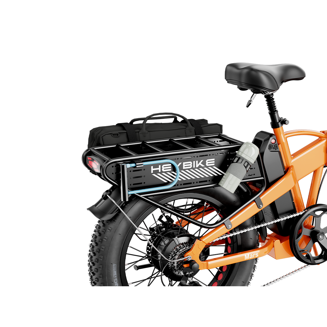 Heybike Mars 2.0 1000W Folding Fat Tire Electric Bike