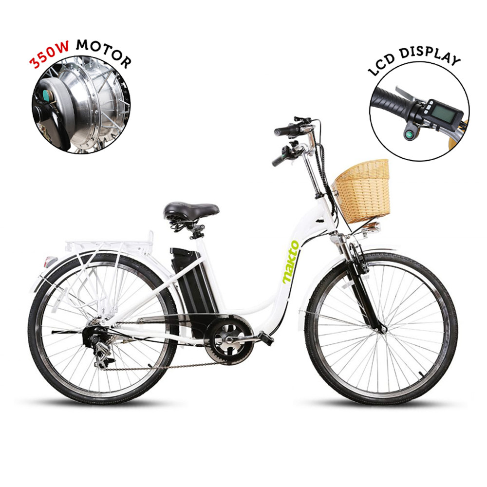 Nakto Camel Step Thru Electric City Bike