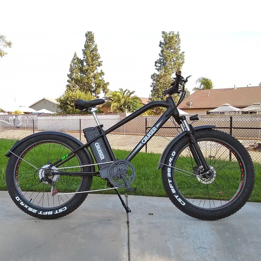 Nakto Super Cruiser Fat Tire Electric Bike