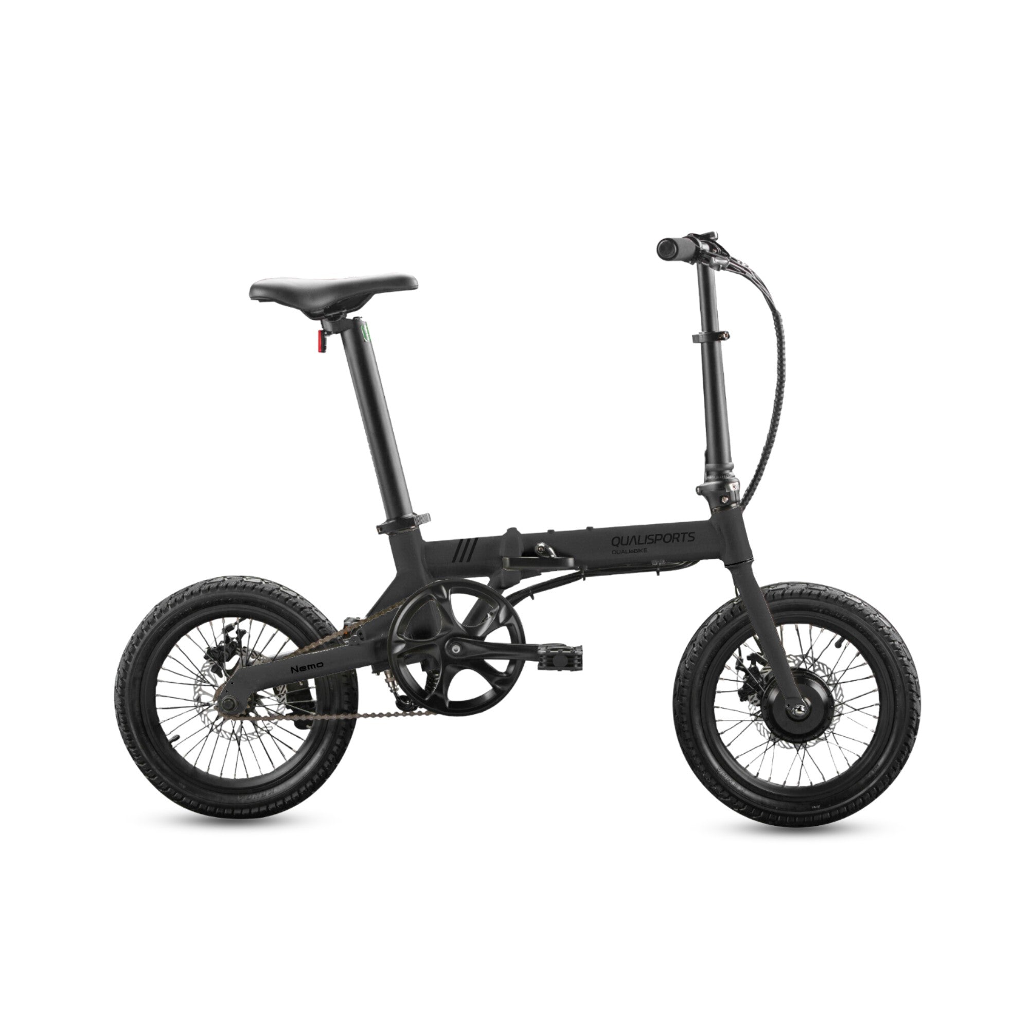 Qualisports Nemo Folding Electric Bike  Electric Bikes Paradise
